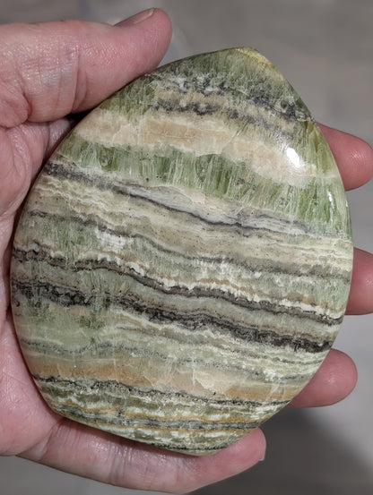 Kiwi Calcite Freeform