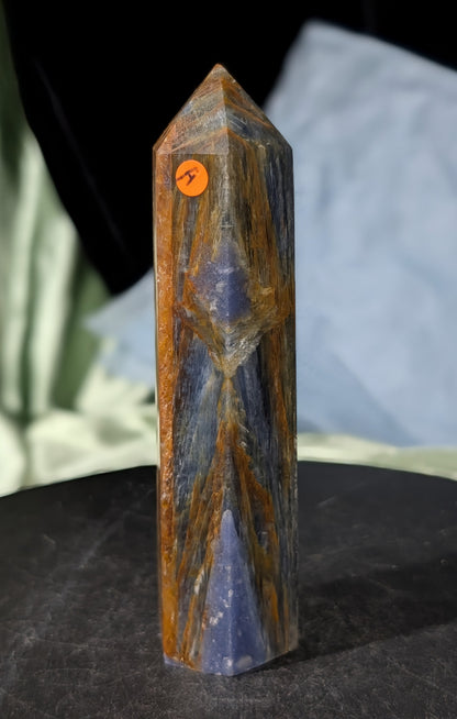 Kyanite and Golden Healer Tower