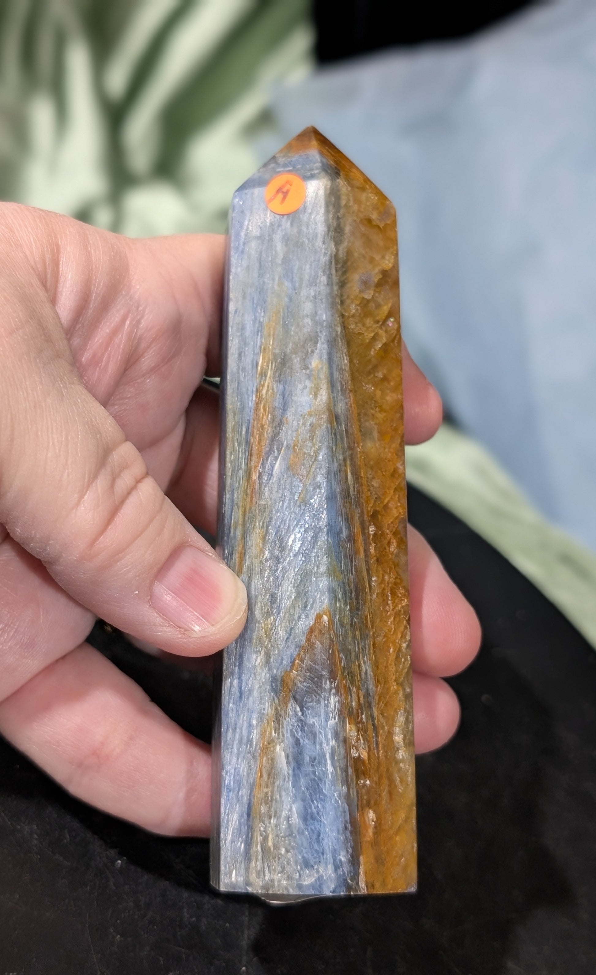 Kyanite and Golden Healer Tower