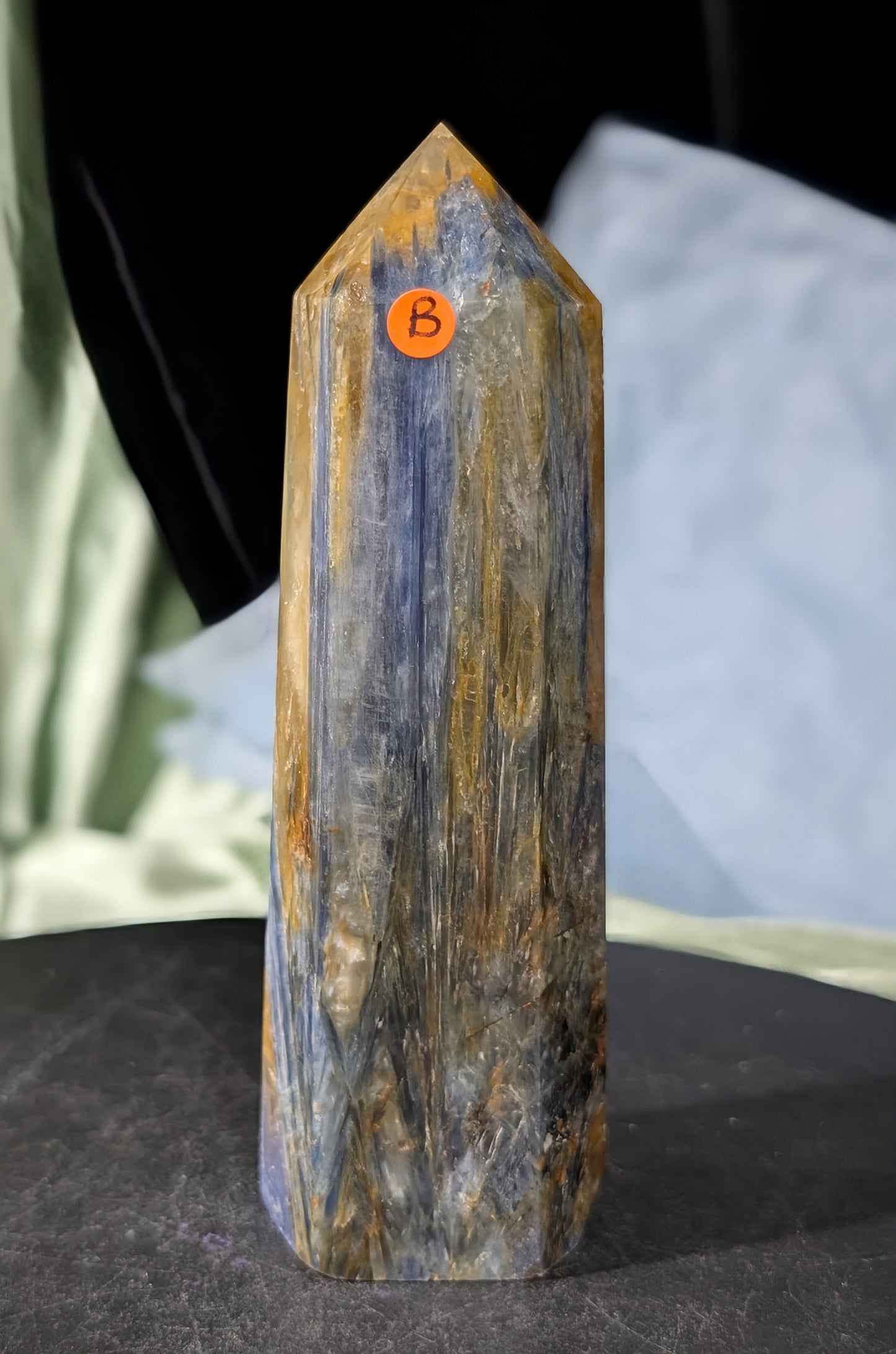 Kyanite and Golden Healer Tower