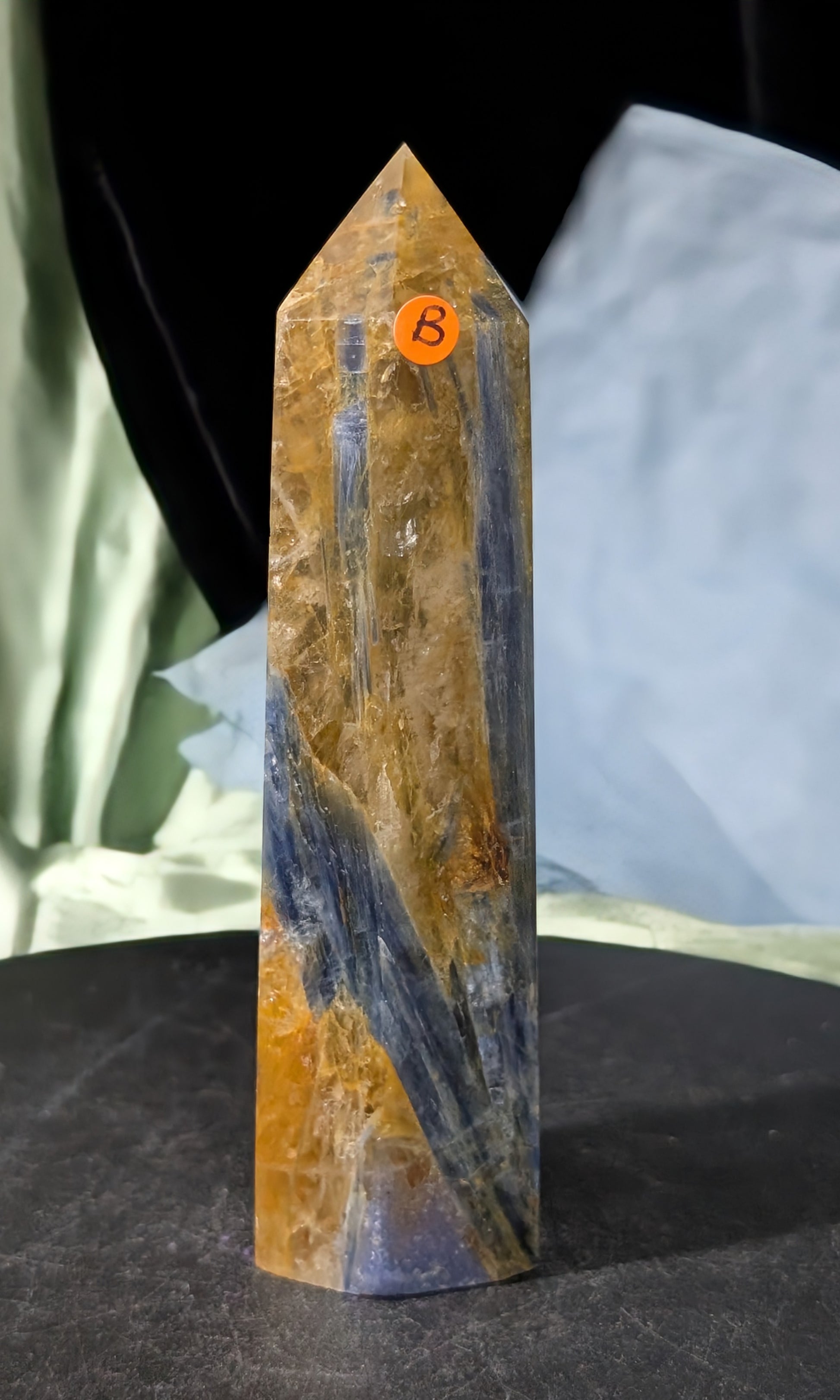 Kyanite and Golden Healer Tower