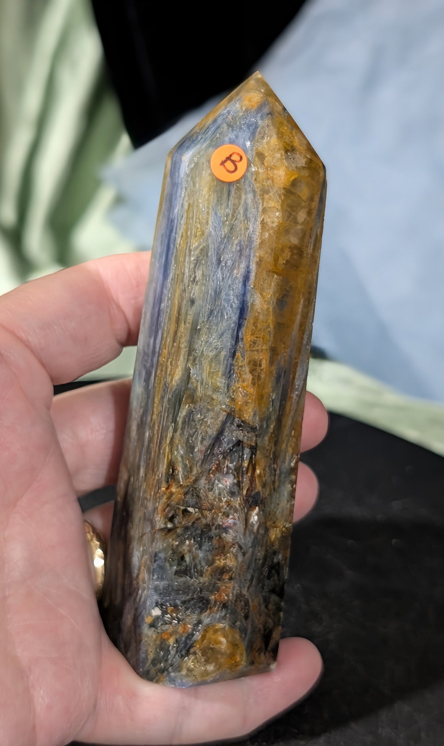 Kyanite and Golden Healer Tower