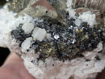 Large Cubical Pyrite in Matrix Specimen