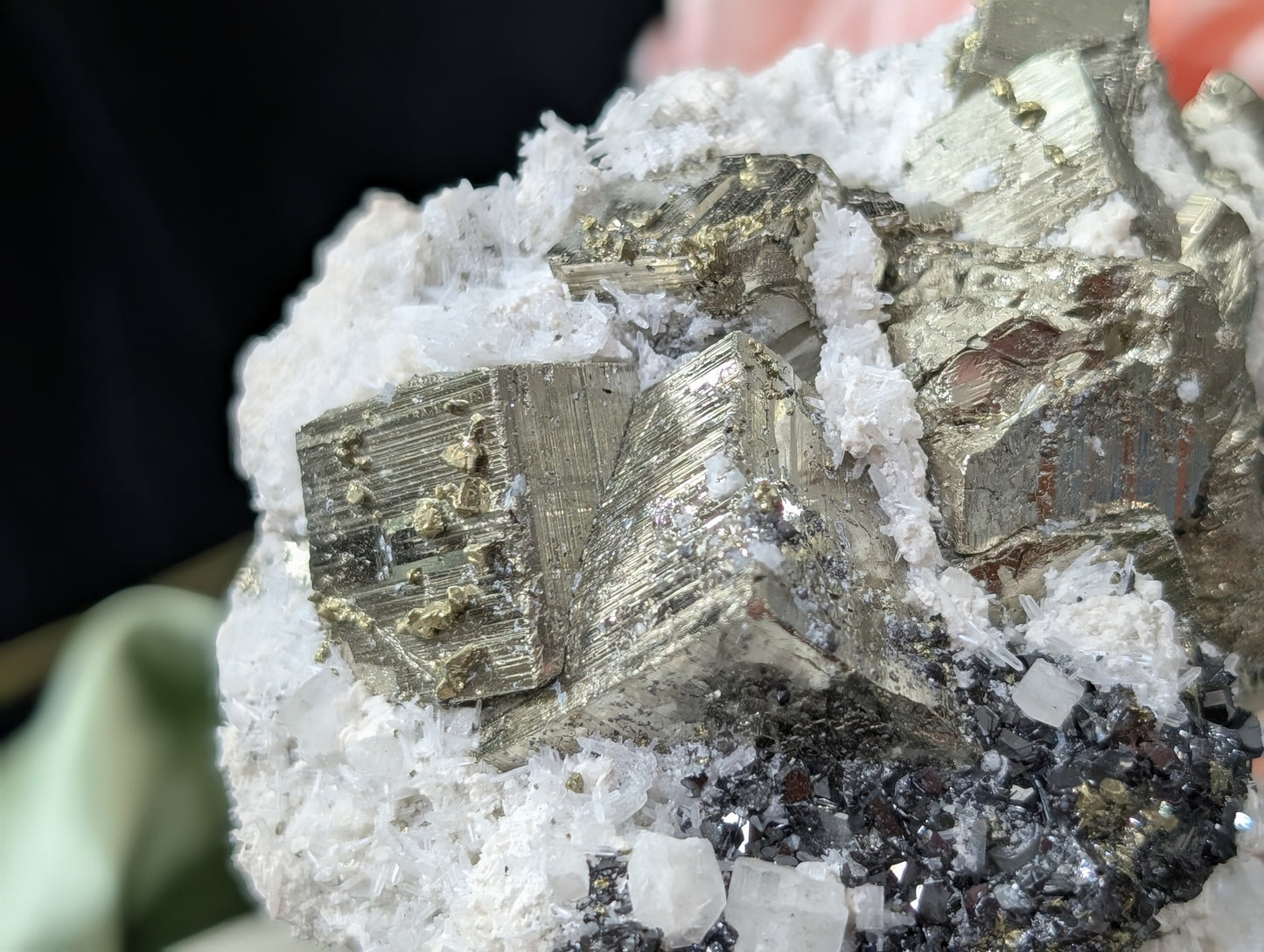 Large Cubical Pyrite in Matrix Specimen