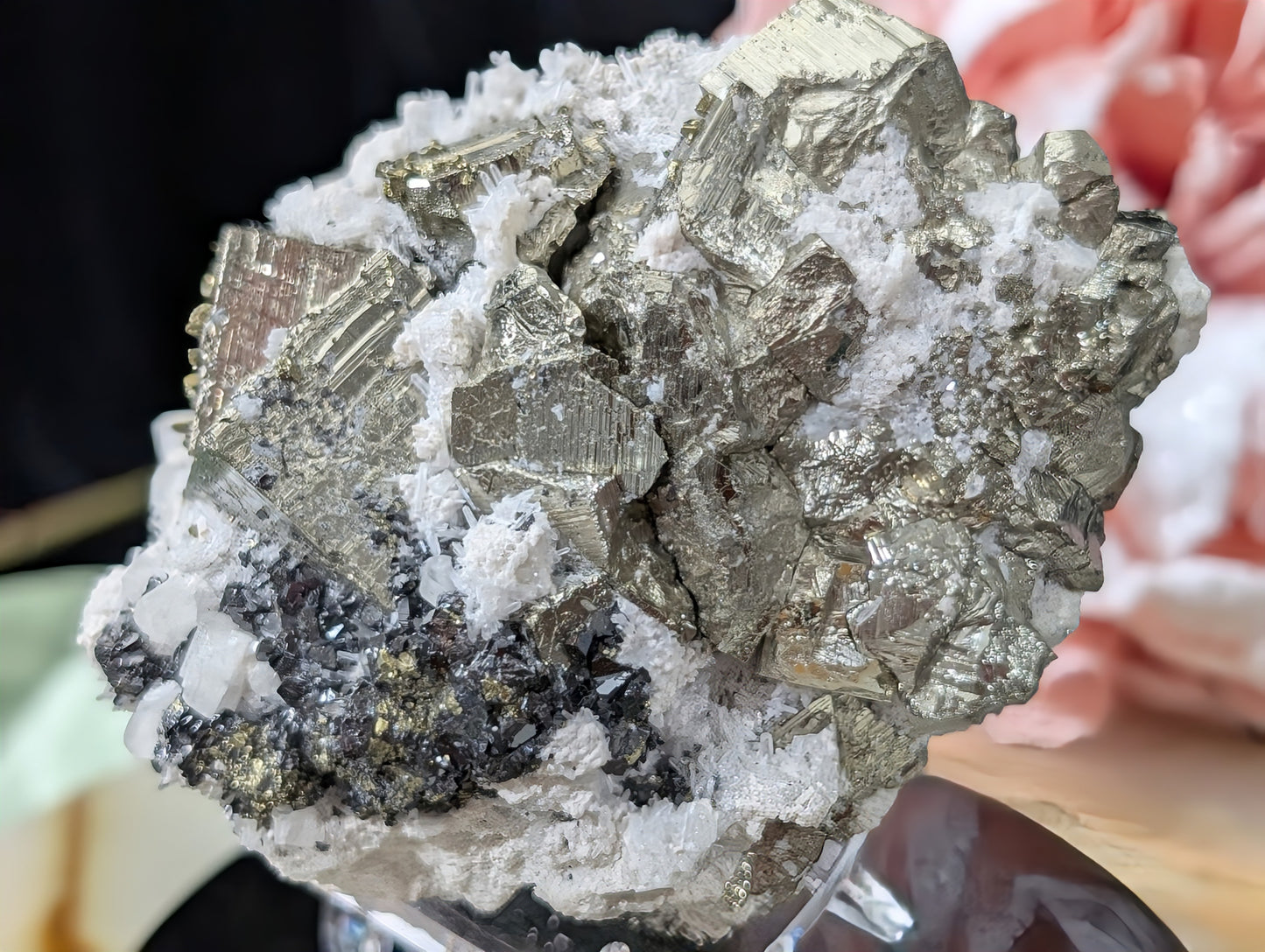 Large Cubical Pyrite in Matrix Specimen