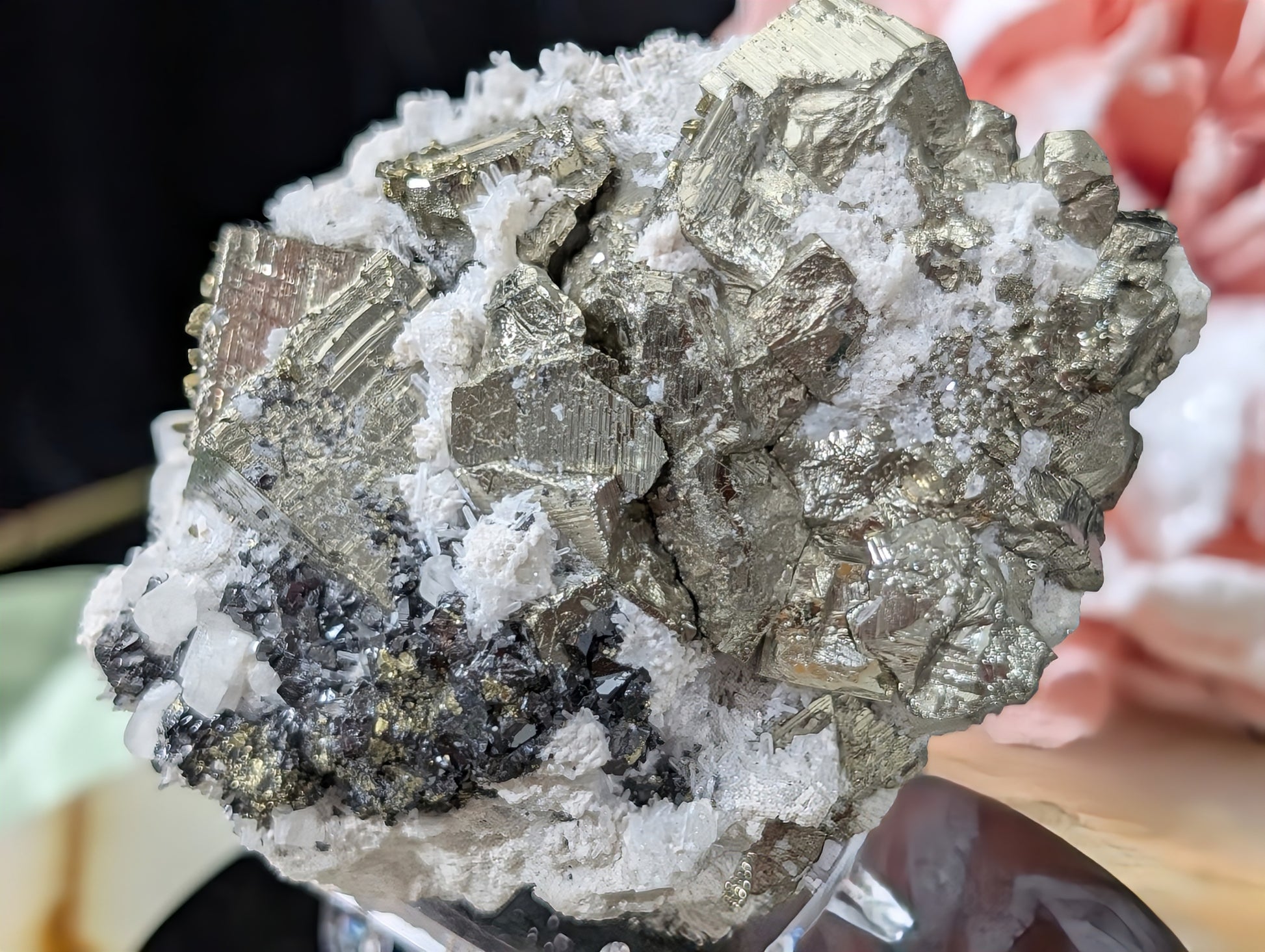 Large Cubical Pyrite in Matrix Specimen