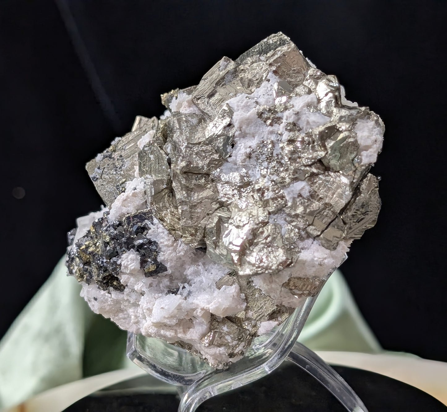 Large Cubical Pyrite in Matrix Specimen