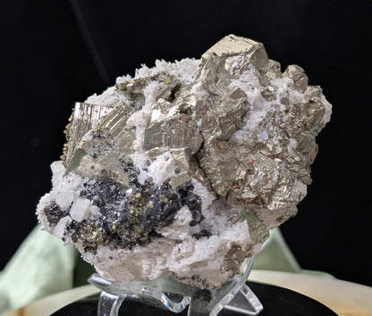 Large Cubical Pyrite in Matrix Specimen