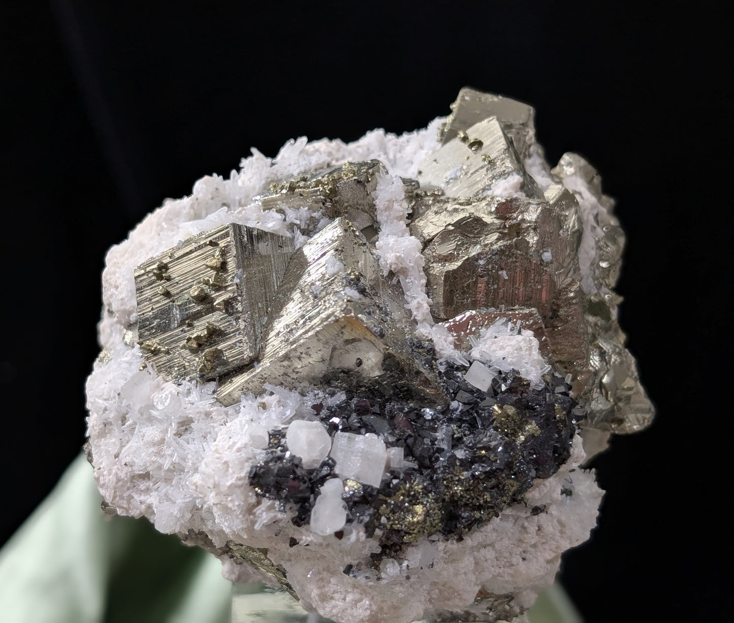 Large Cubical Pyrite in Matrix Specimen