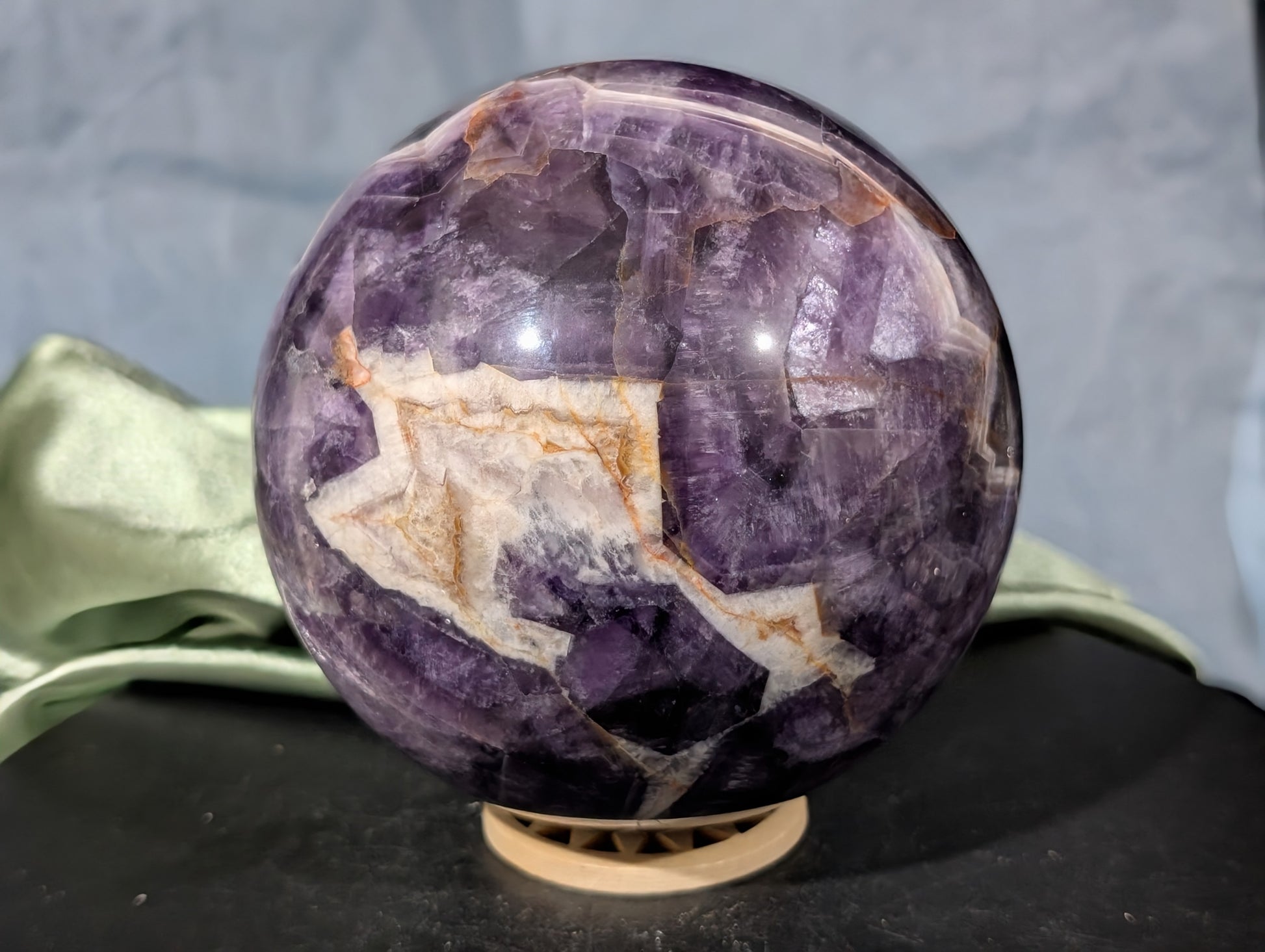 Large Dream Amethyst Sphere 1C
