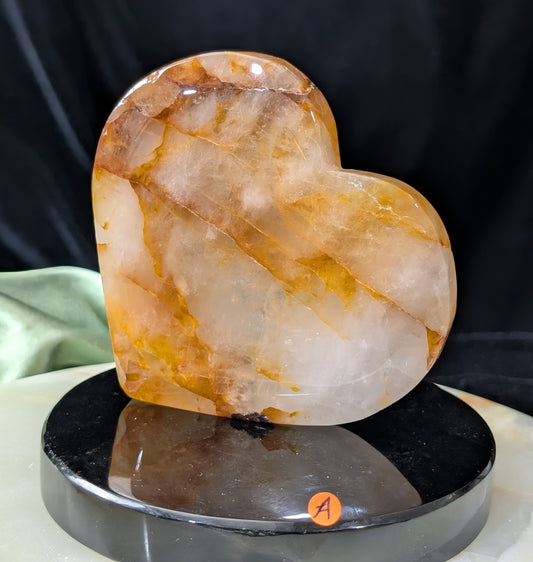 Large Golden Healer Heart