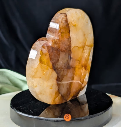 Large Golden Healer Heart