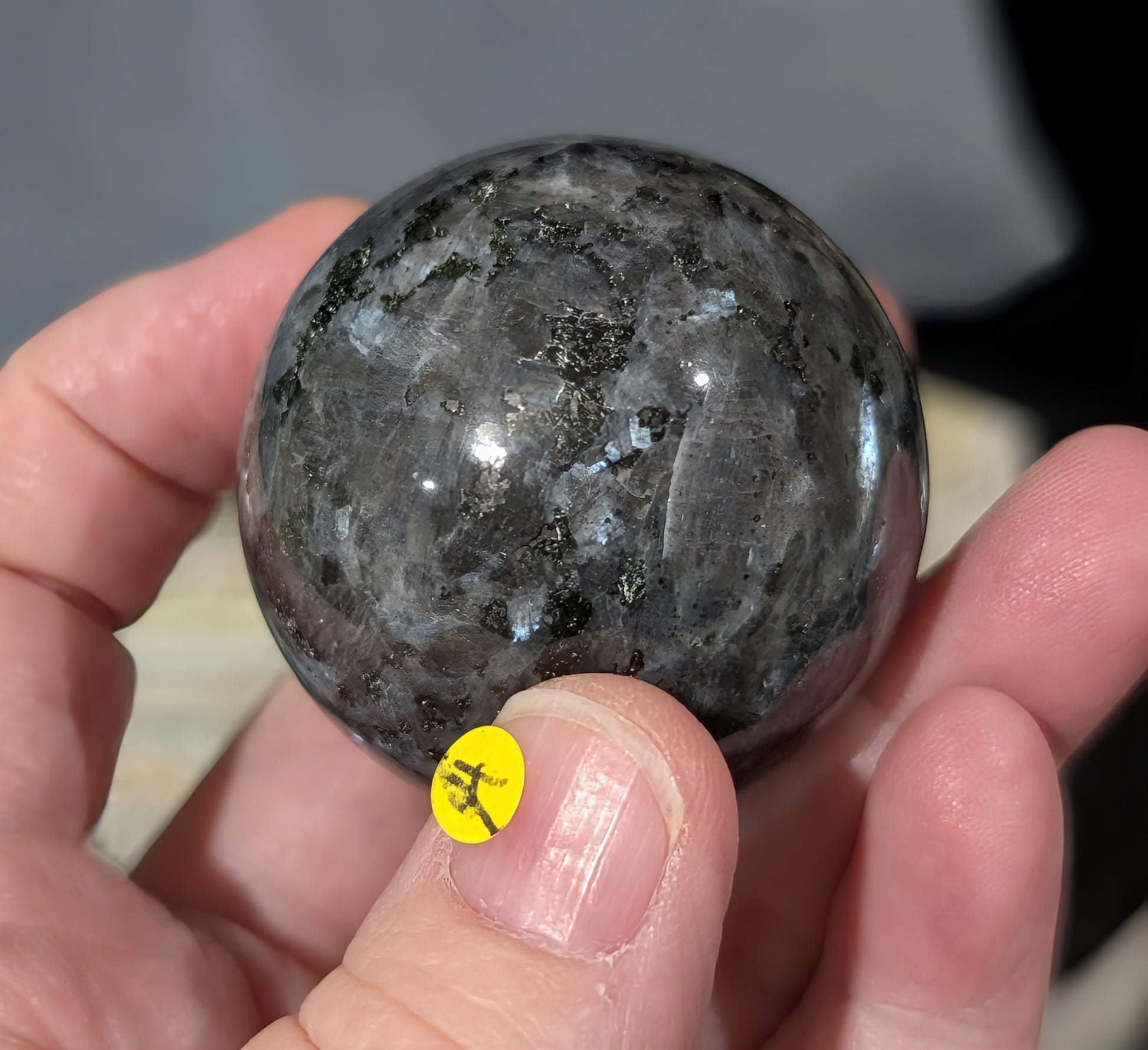 Larvikite Sphere