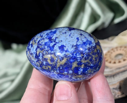 Lazurite With Afghanite Crystal Egg