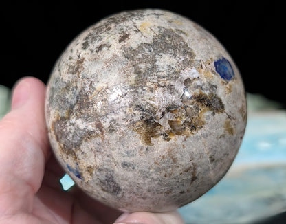 Lazurite and Afghanite Sphere