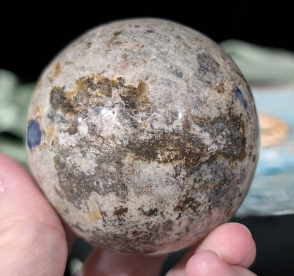 Lazurite and Afghanite Sphere
