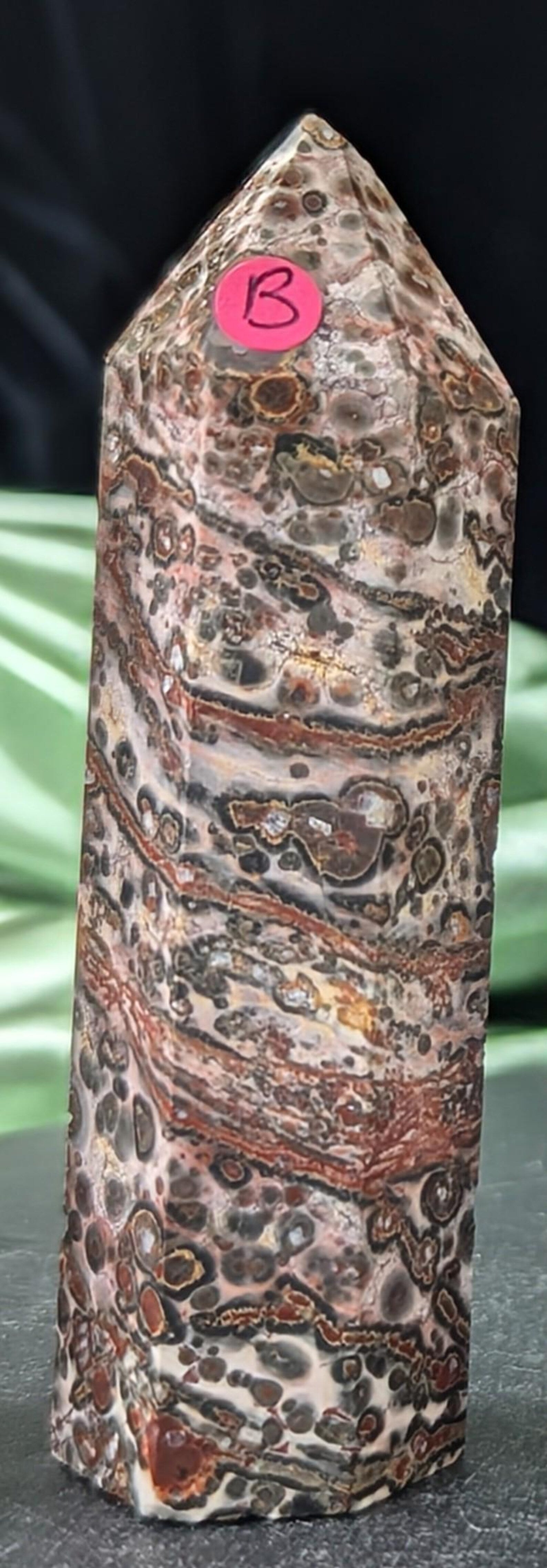 Leopard Skin Jasper Tower