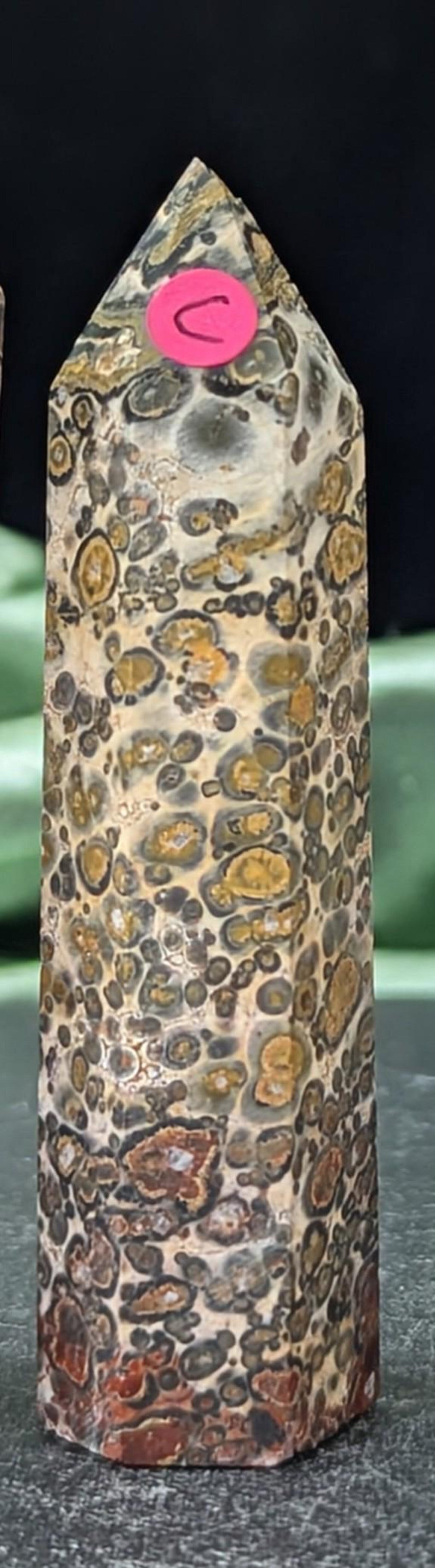 Leopard Skin Jasper Tower