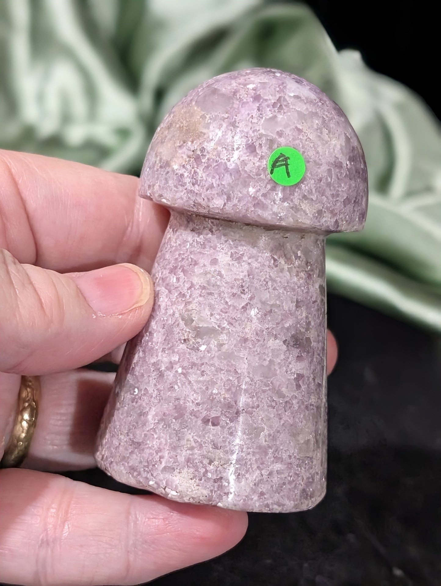 Lepidolite Mushroom 1A2