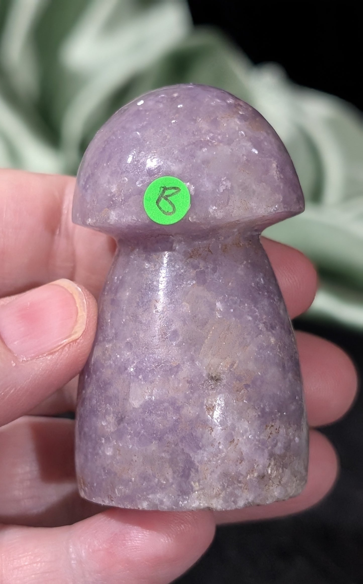 Lepidolite Mushroom 1B2