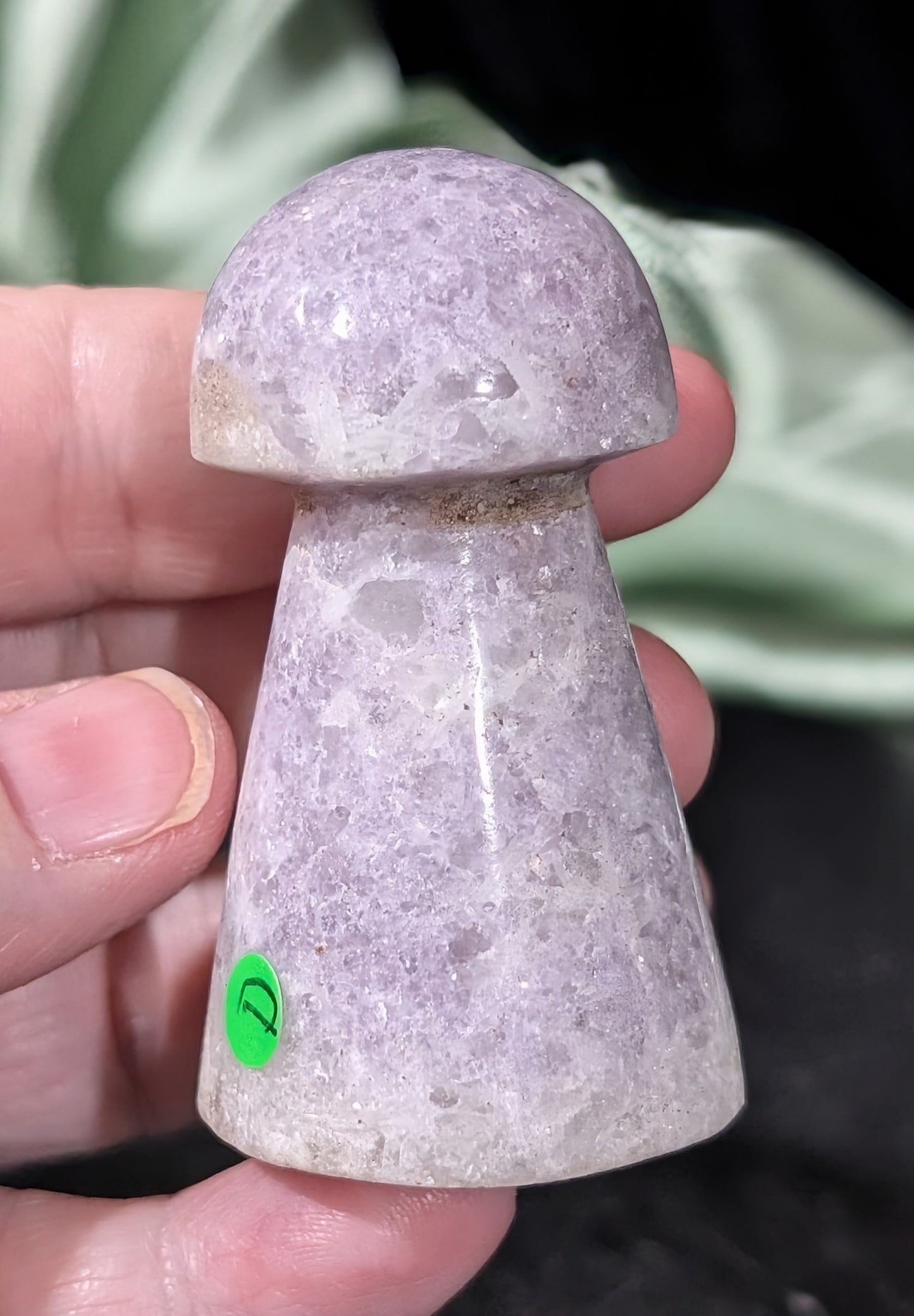 Lepidolite Mushroom 1D2