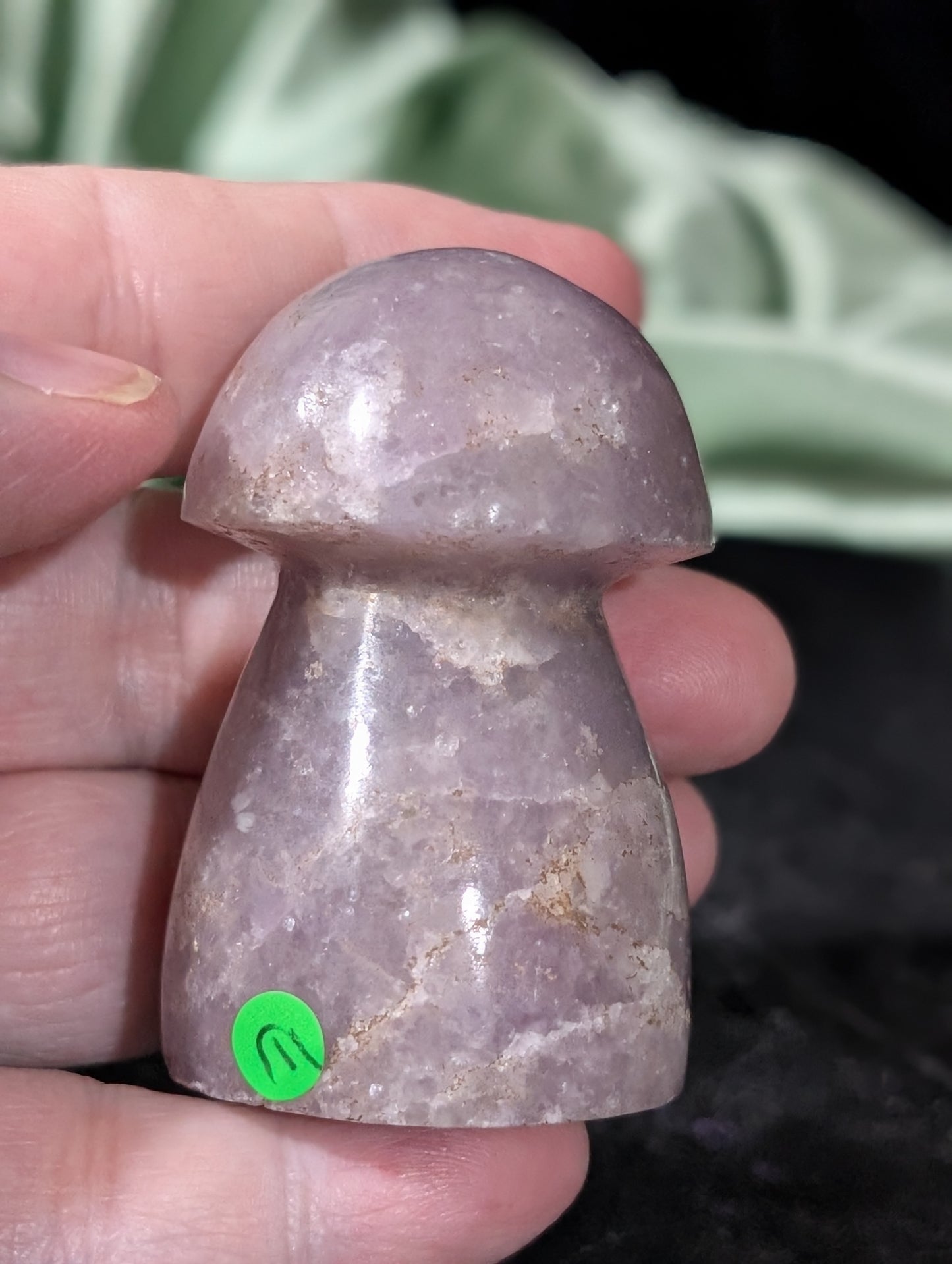 Lepidolite Mushroom 1E2