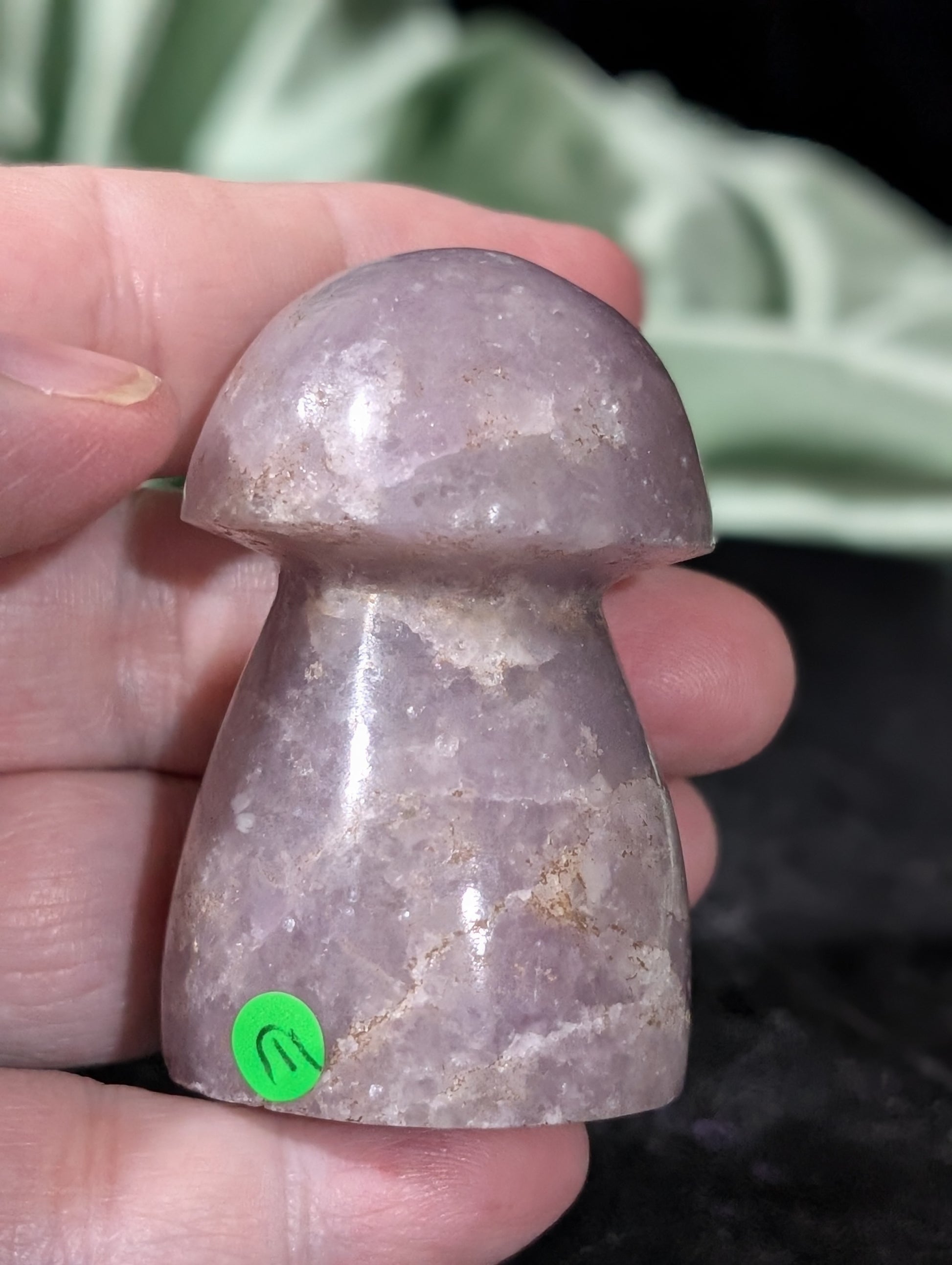 Lepidolite Mushroom 1E2