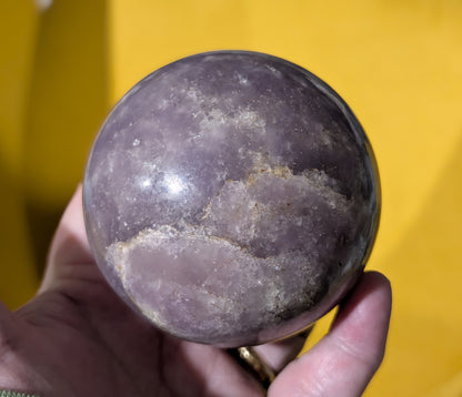 Lepidolite Sphere