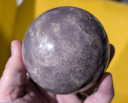 Lepidolite Sphere