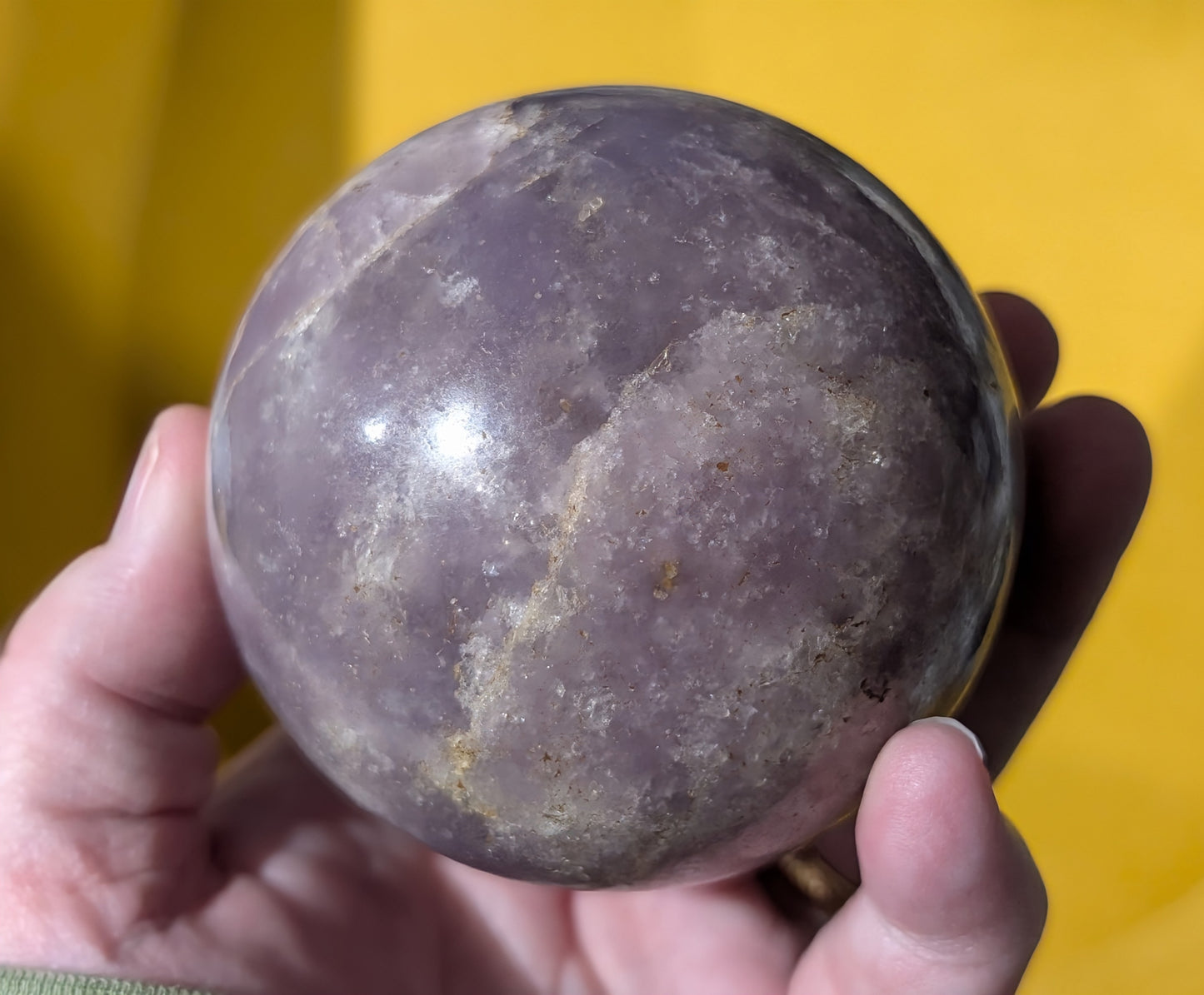 Lepidolite Sphere