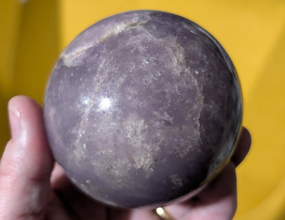 Lepidolite Sphere