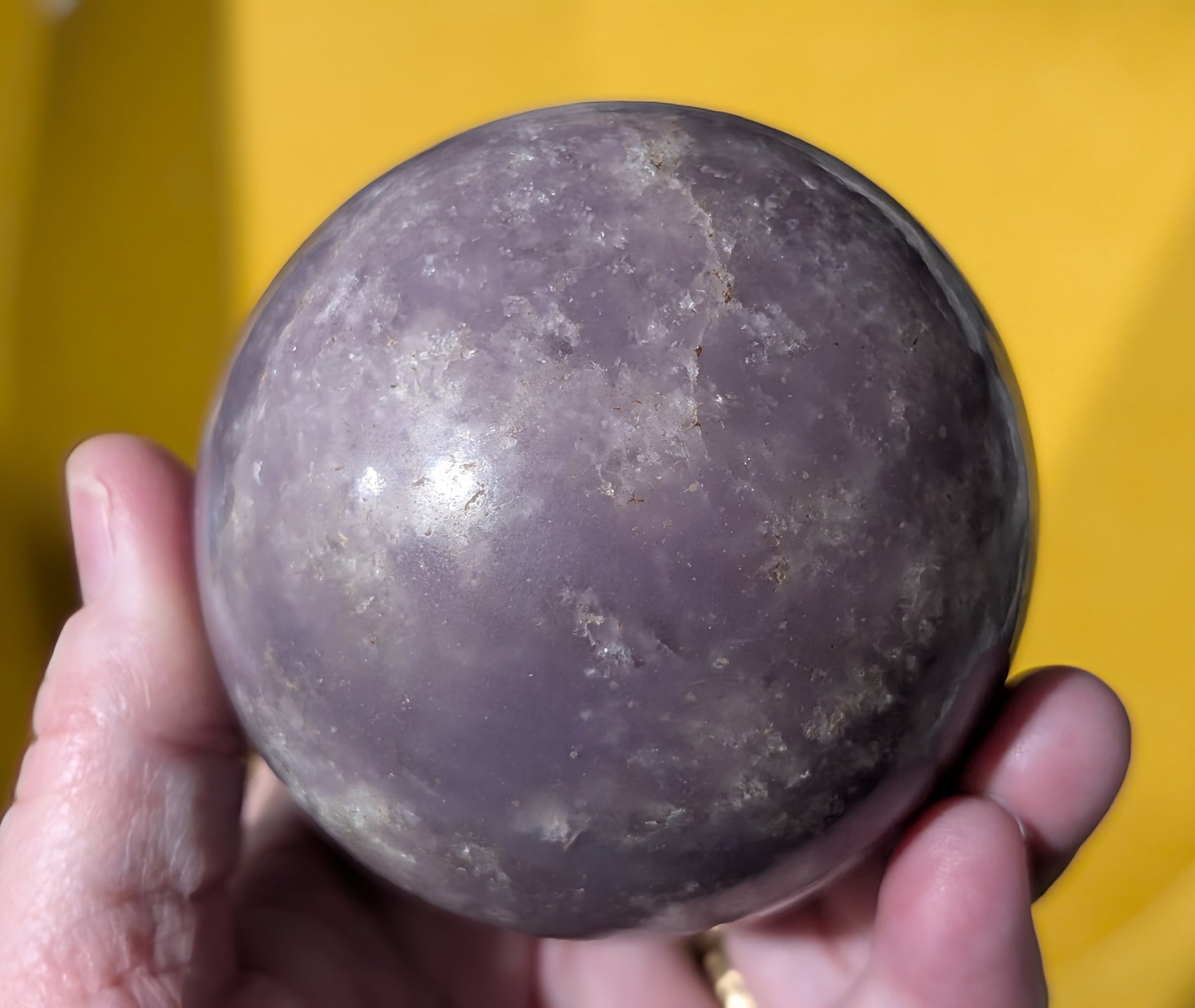 Lepidolite Sphere