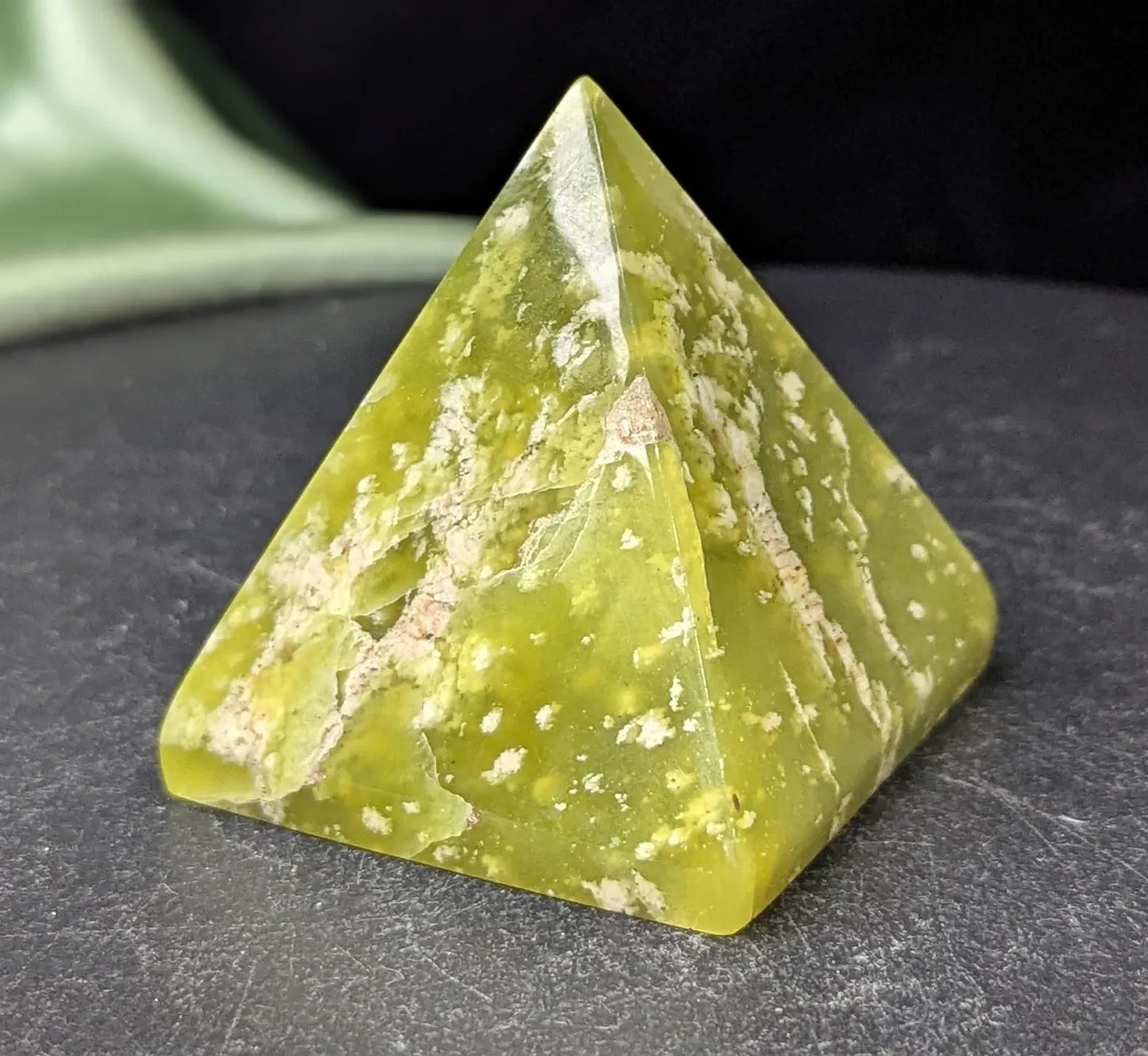 Lizardite Pyramid
