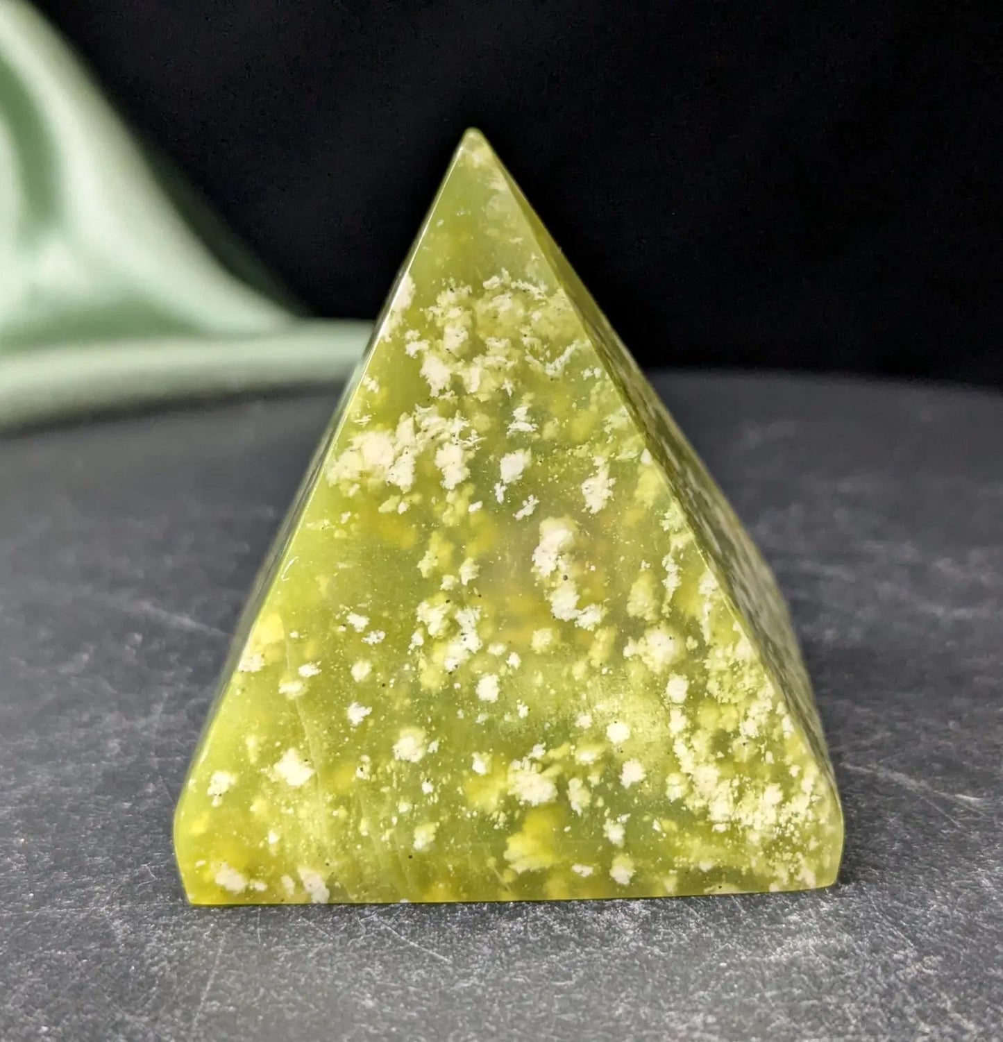 Lizardite Pyramid