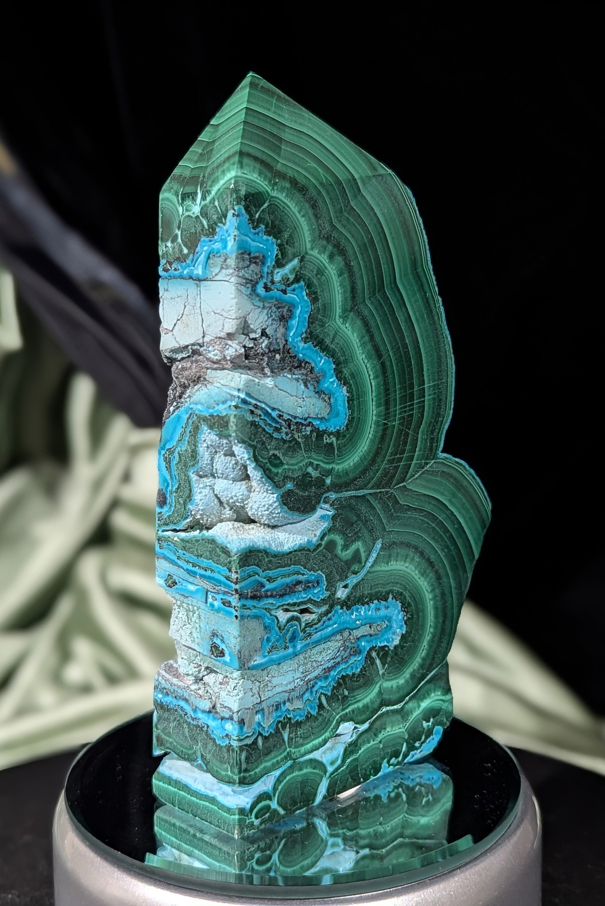 Malachite Freeform Slab