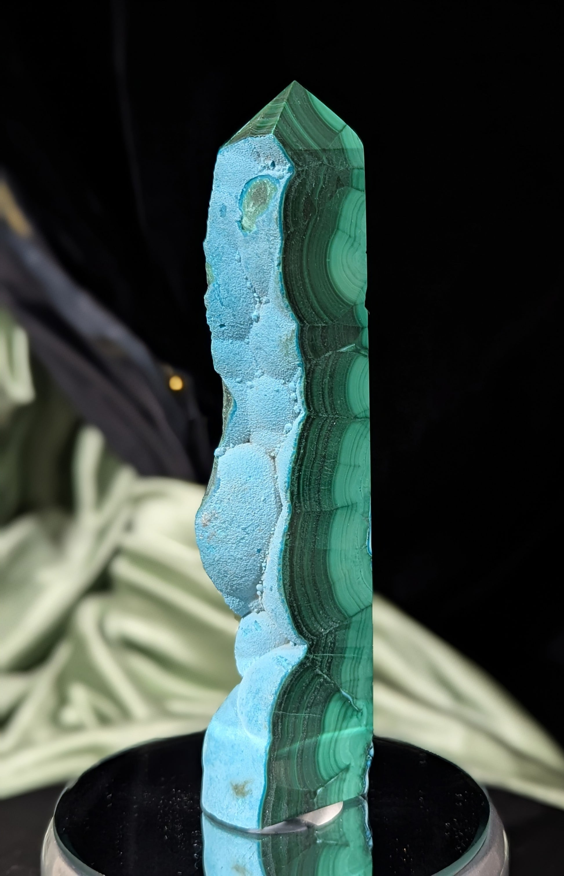 Malachite Freeform Slab
