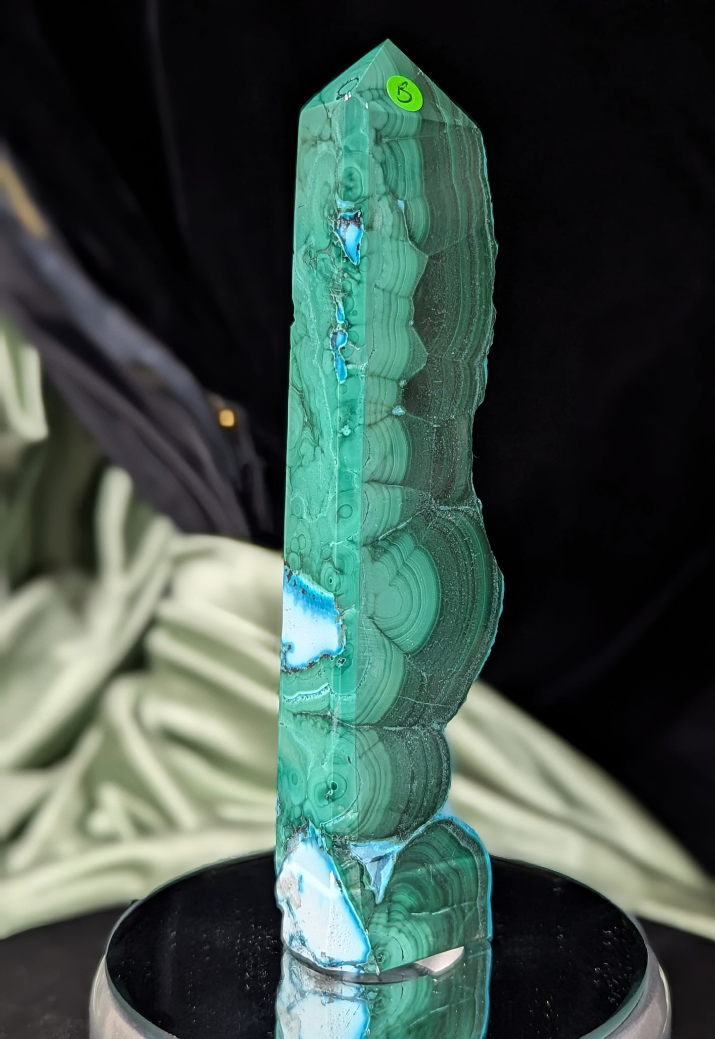 Malachite Freeform Slab