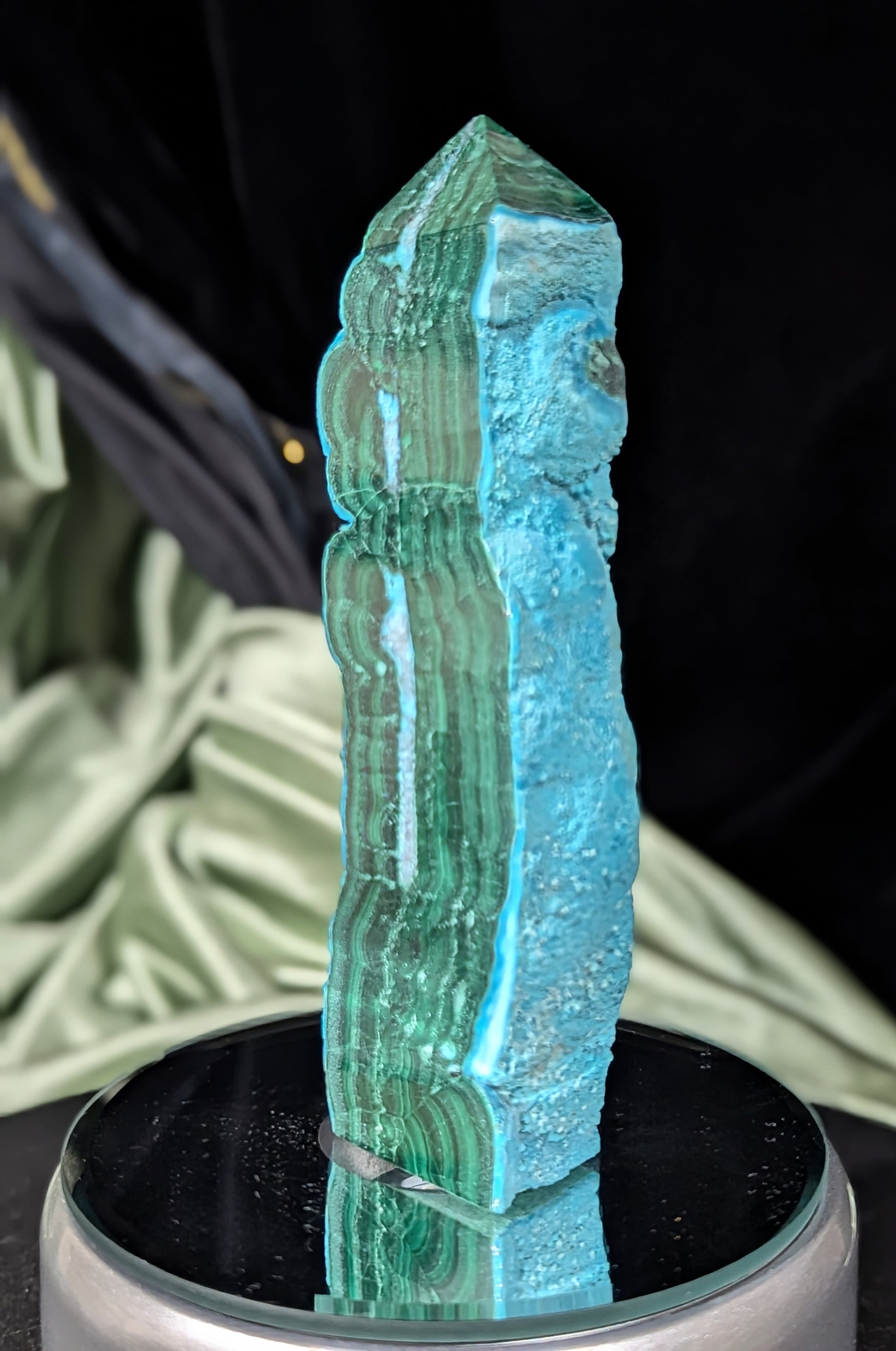 Malachite Freeform Slab