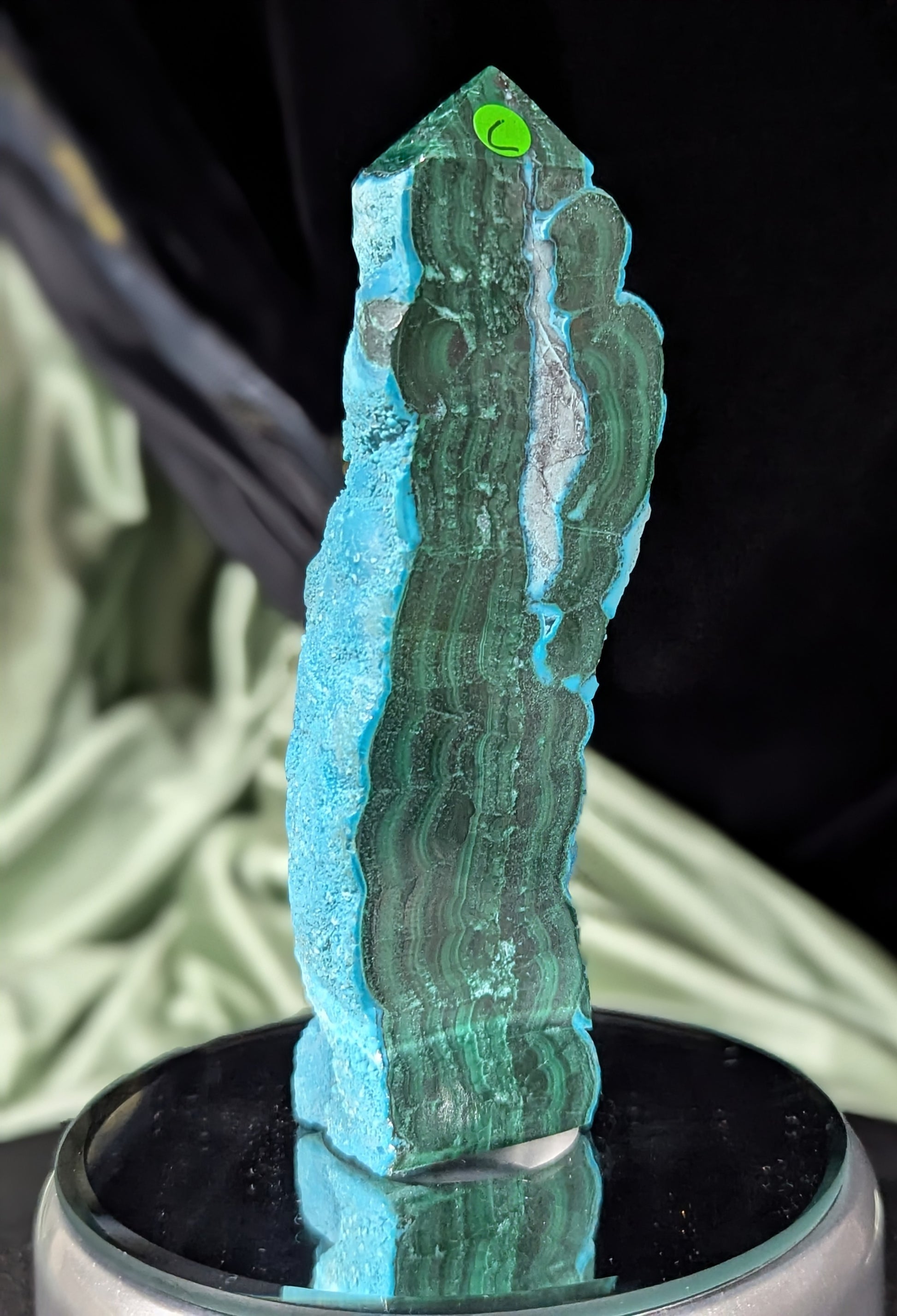 Malachite Freeform Slab