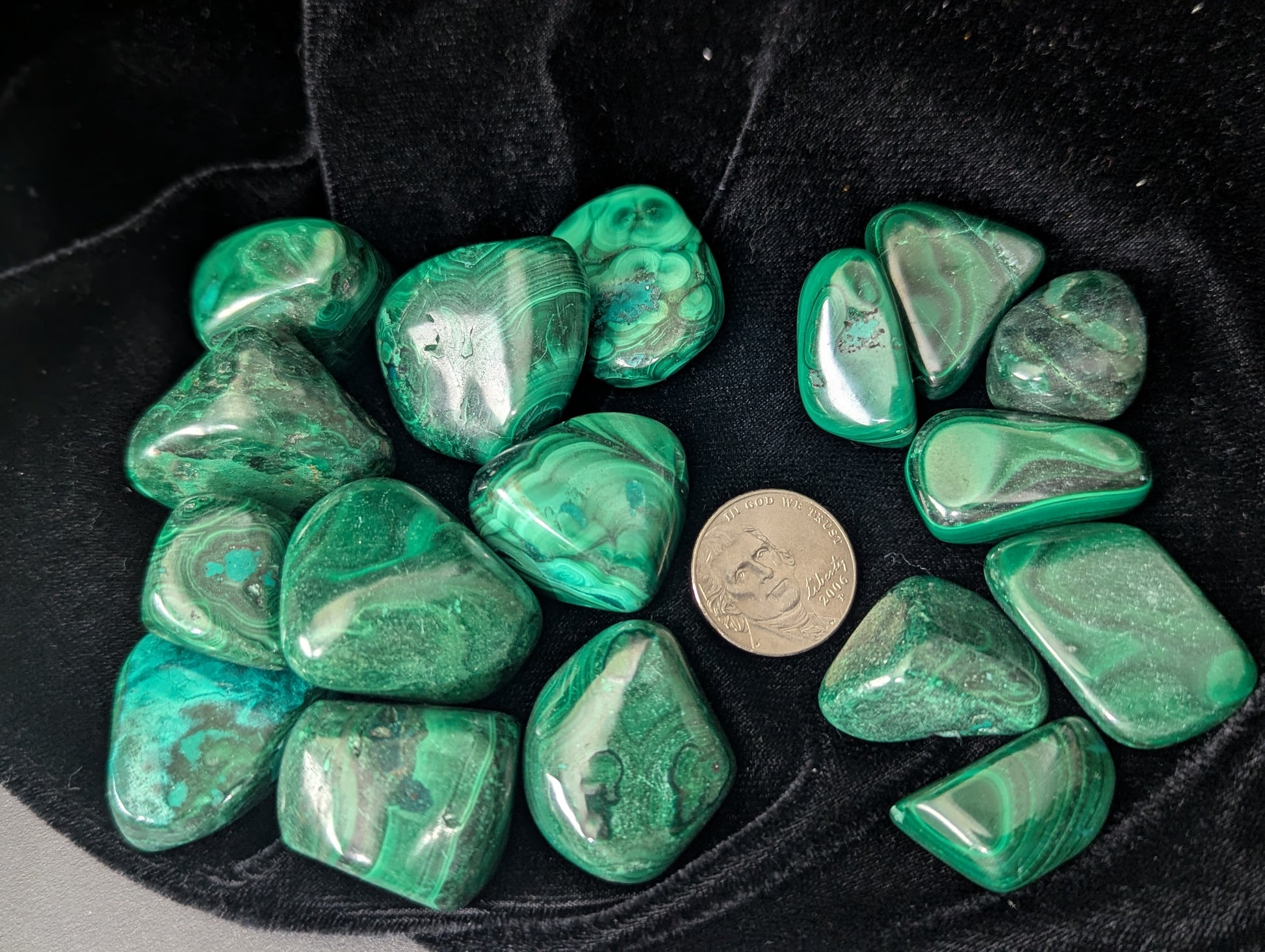 Malachite Tumbles