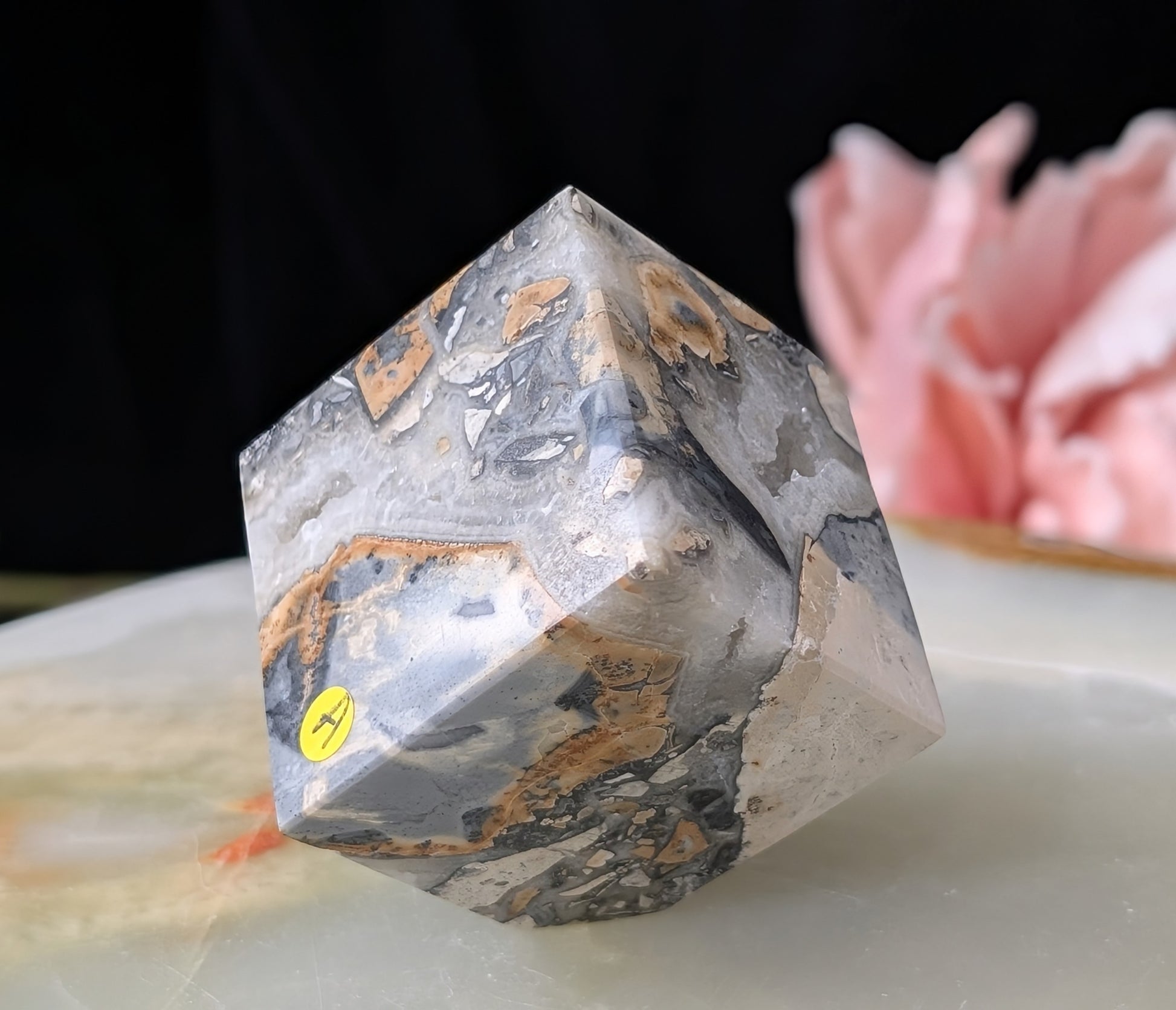 Maligano Jasper Floating Cube