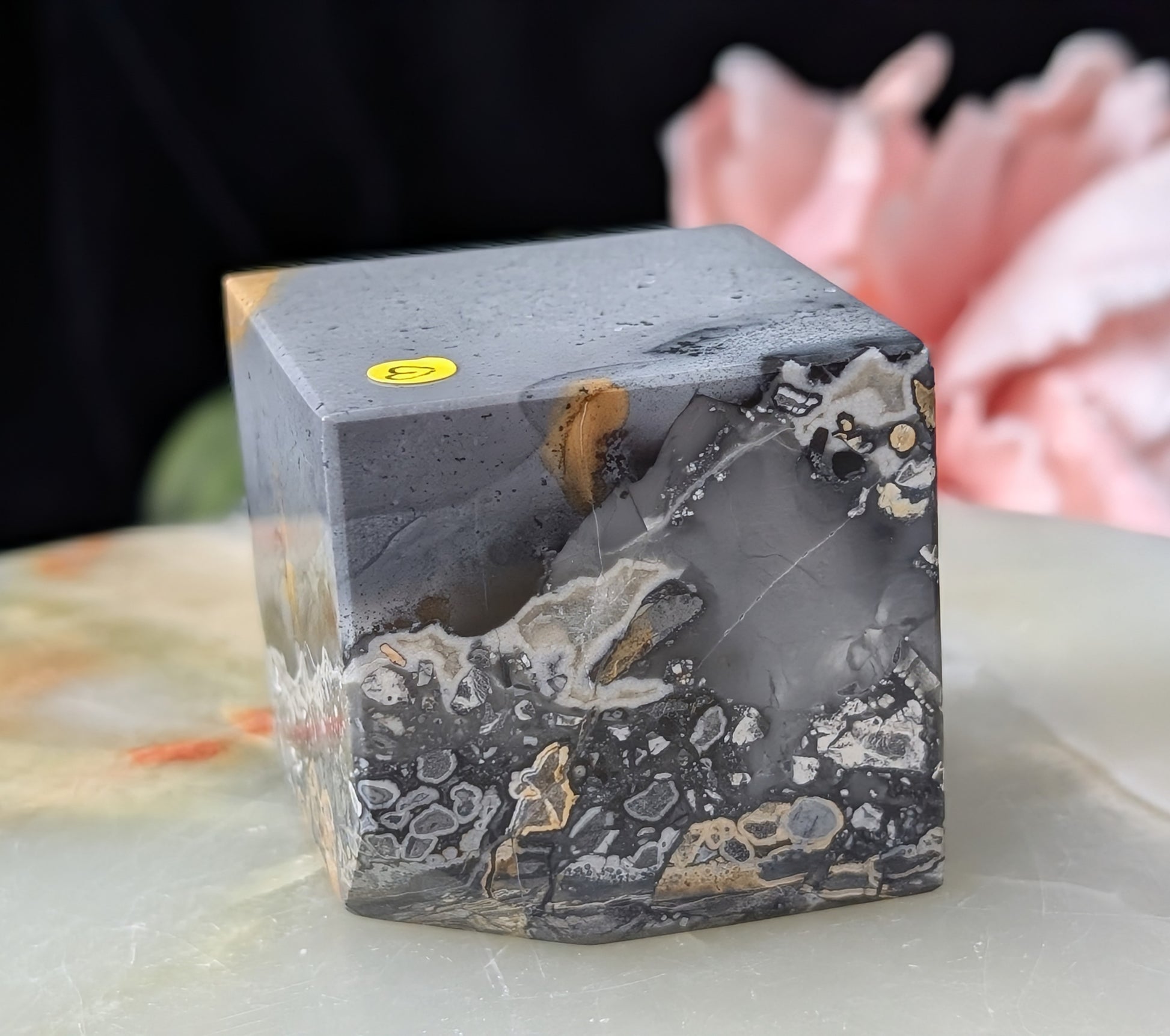 Maligano Jasper Floating Cube