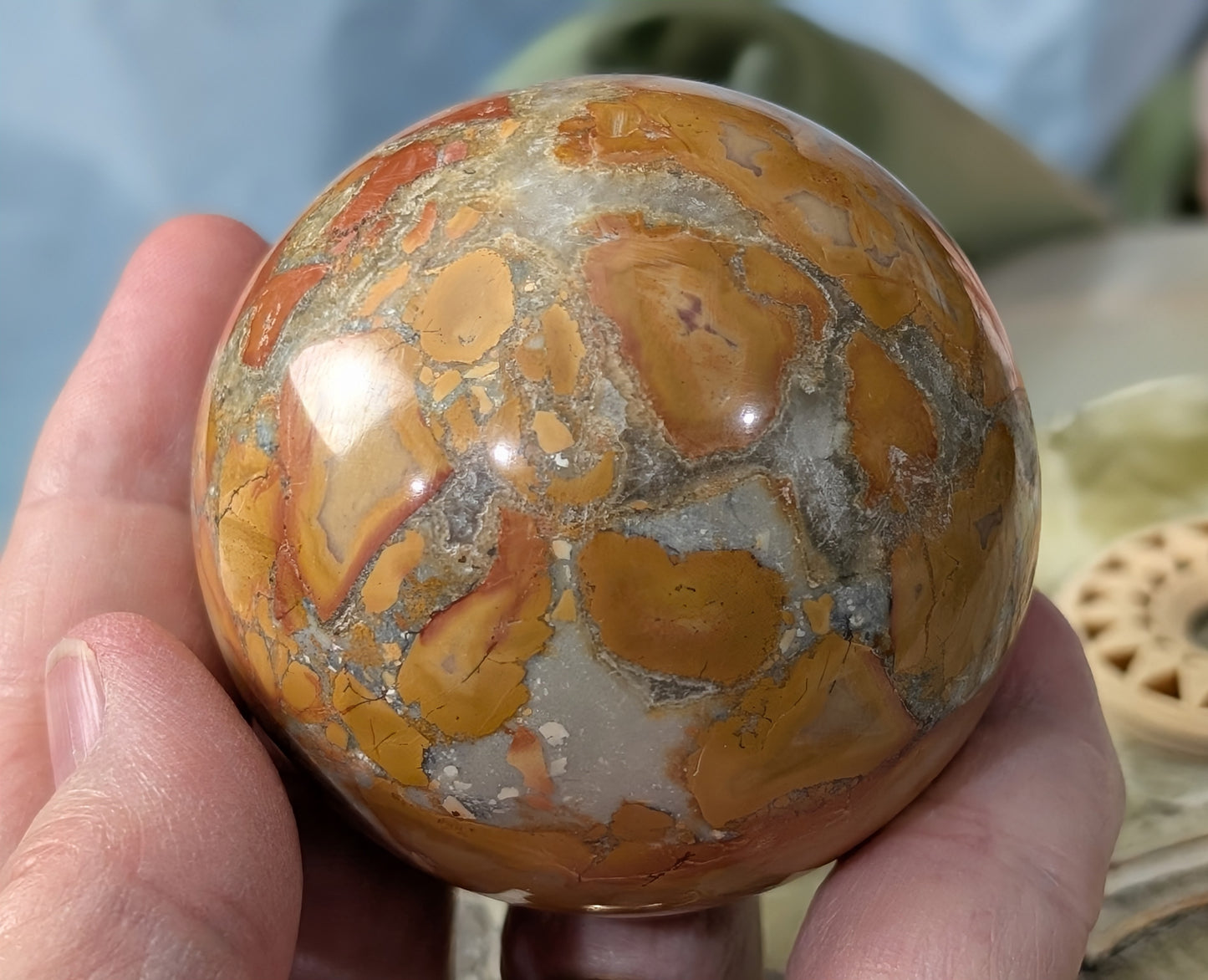 Maligano Jasper Sphere
