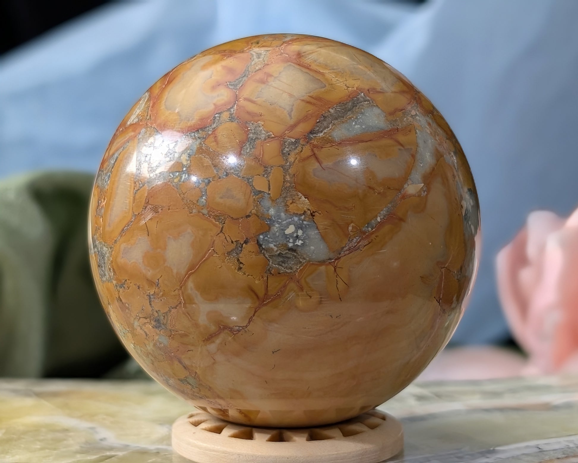 Maligano Jasper Sphere