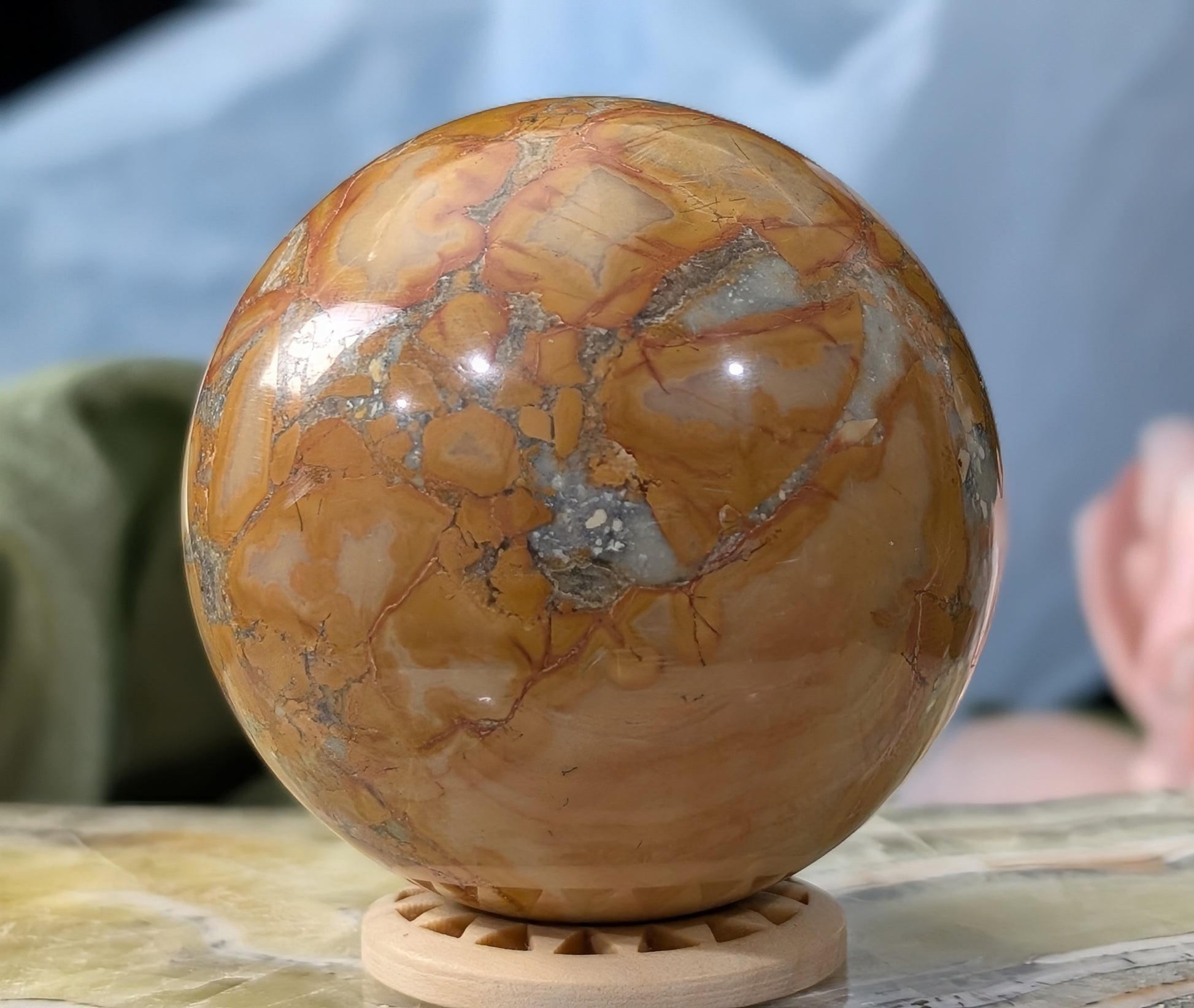 Maligano Jasper Sphere