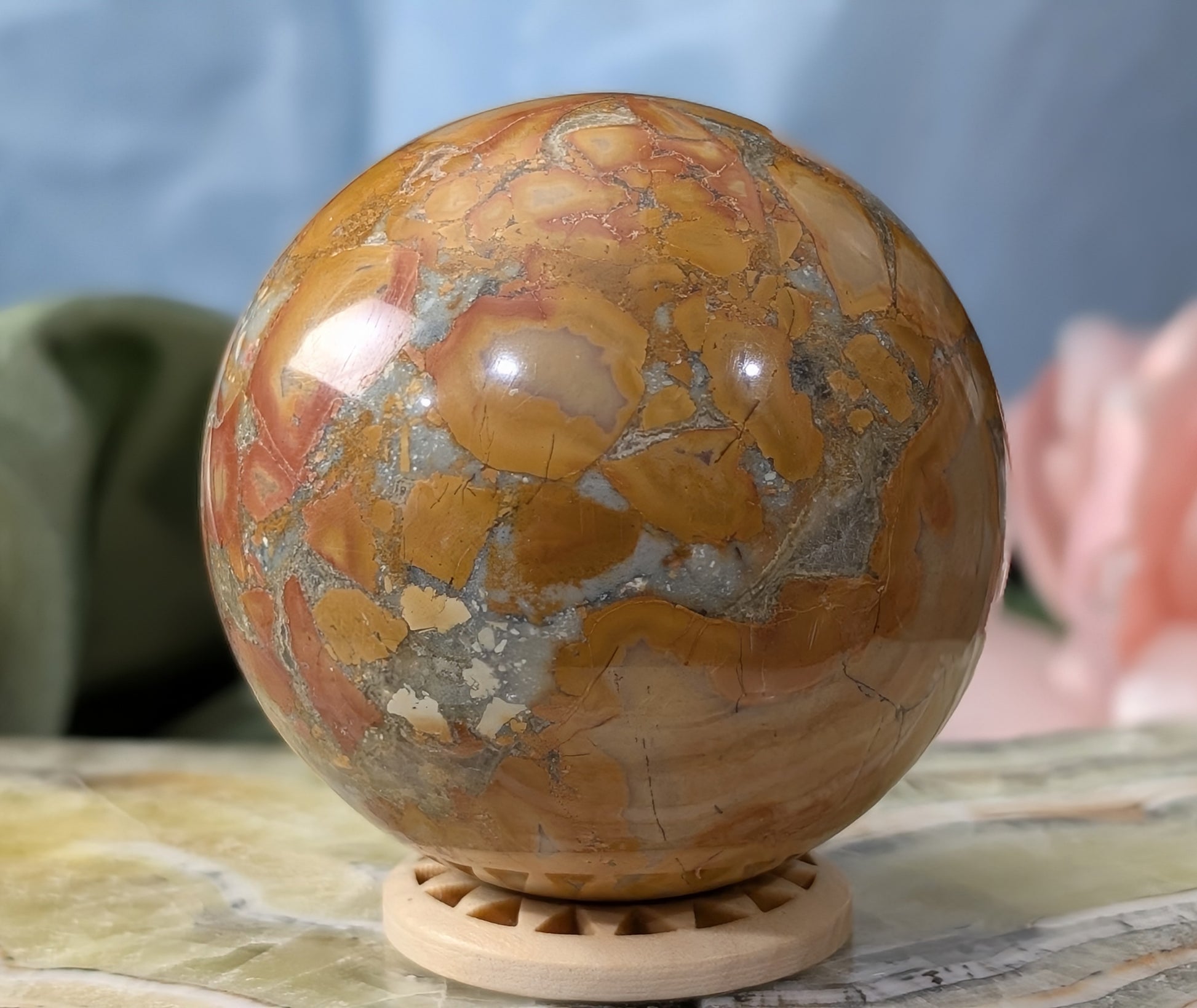 Maligano Jasper Sphere