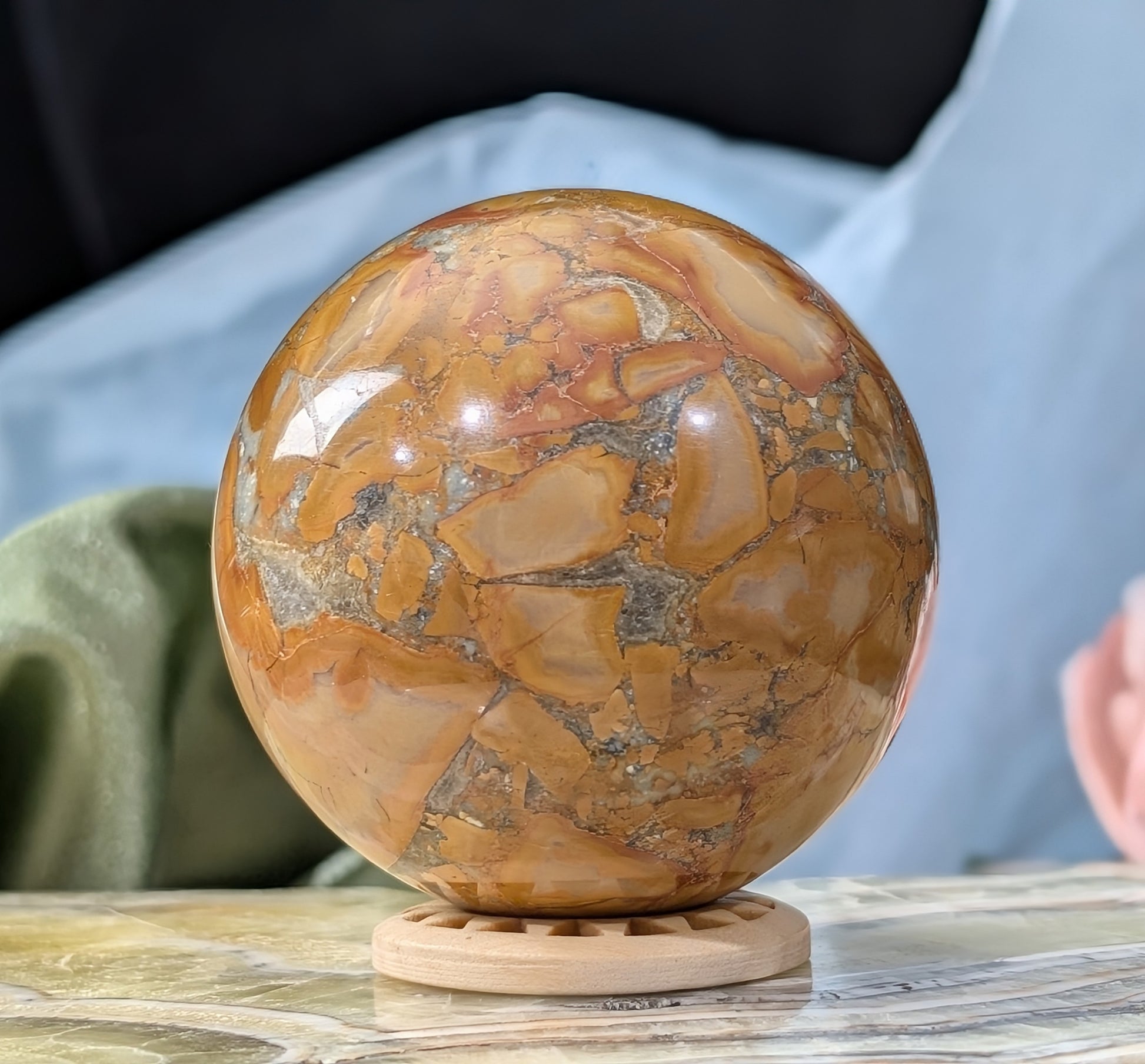 Maligano Jasper Sphere