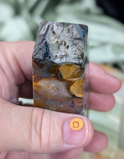 Marcasite Agate Tower