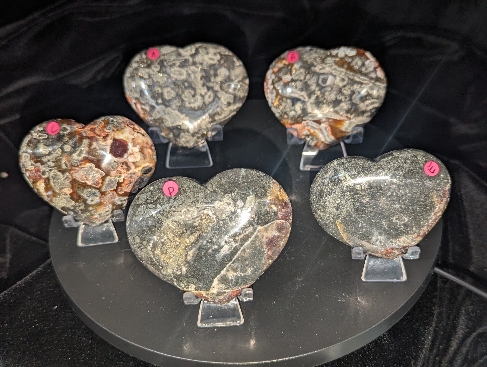 Marcasite Hearts