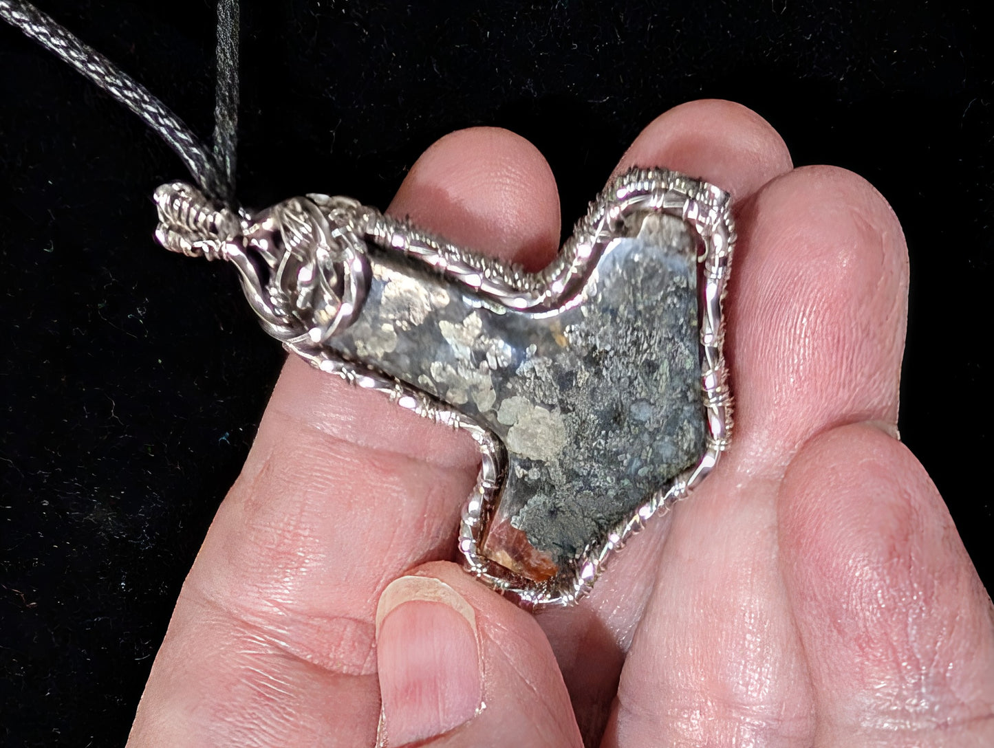 Marcasite Mjolnir Pendant